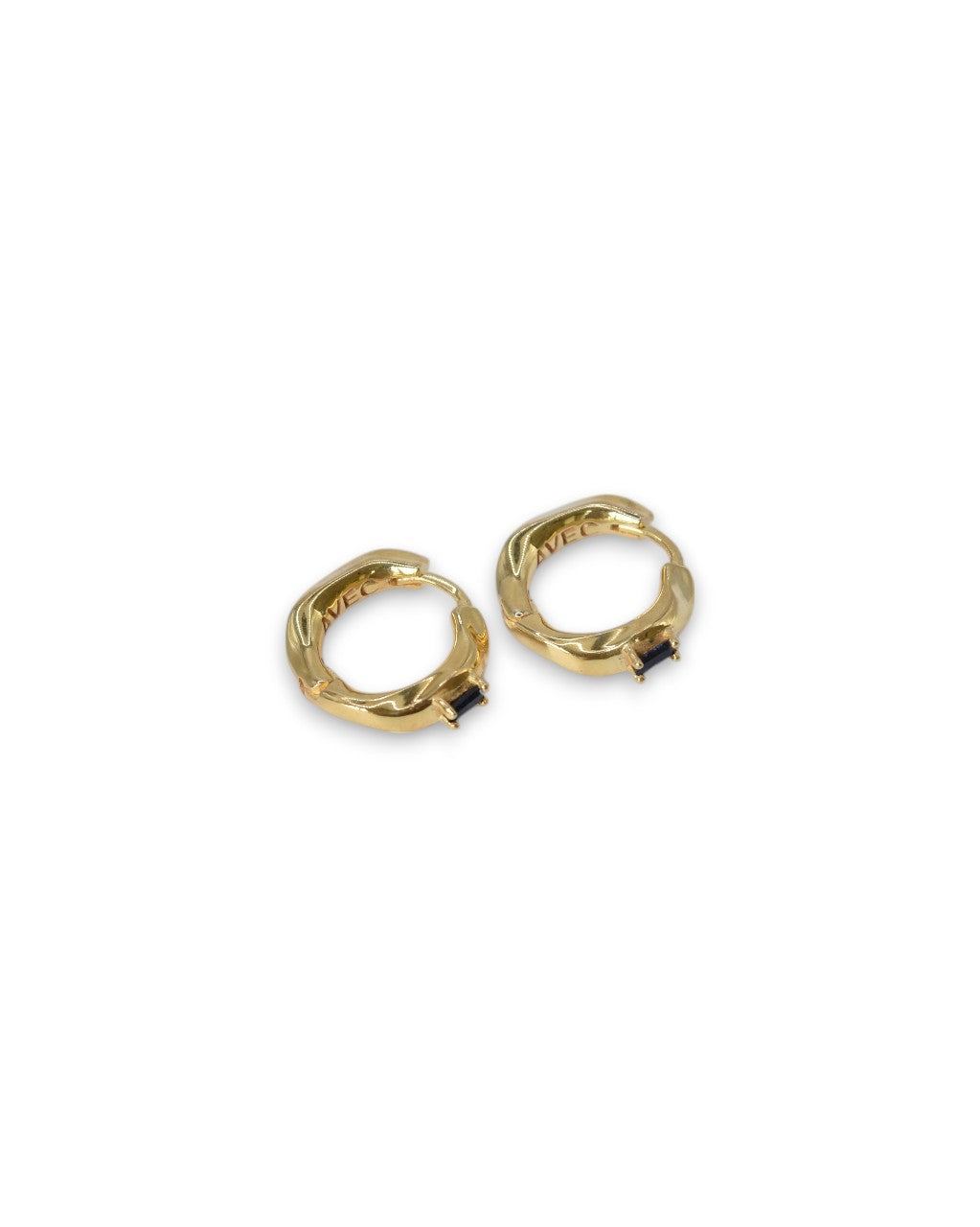 Mini molten hoop & shappire