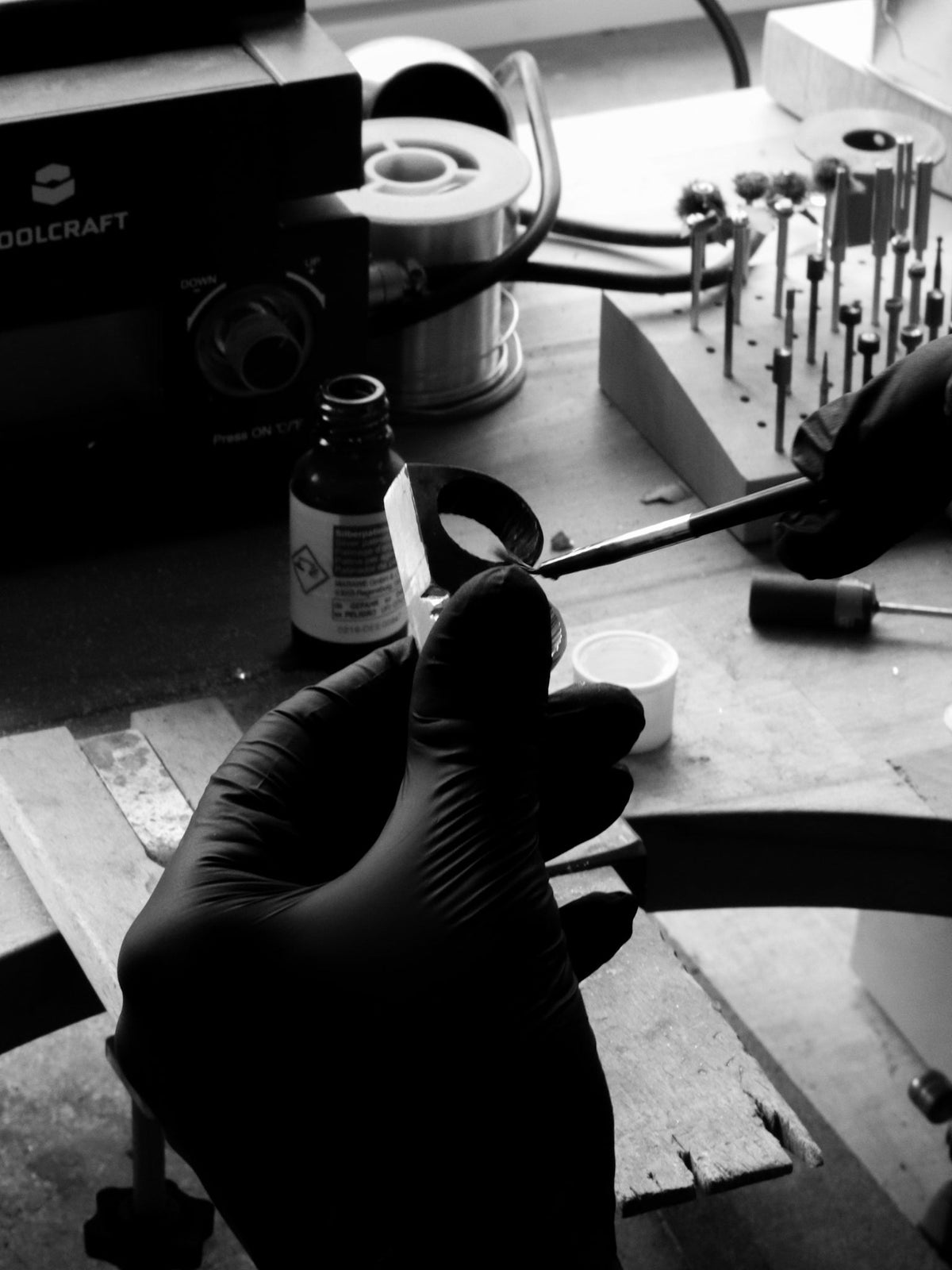 One-to-one jewelry finishing session