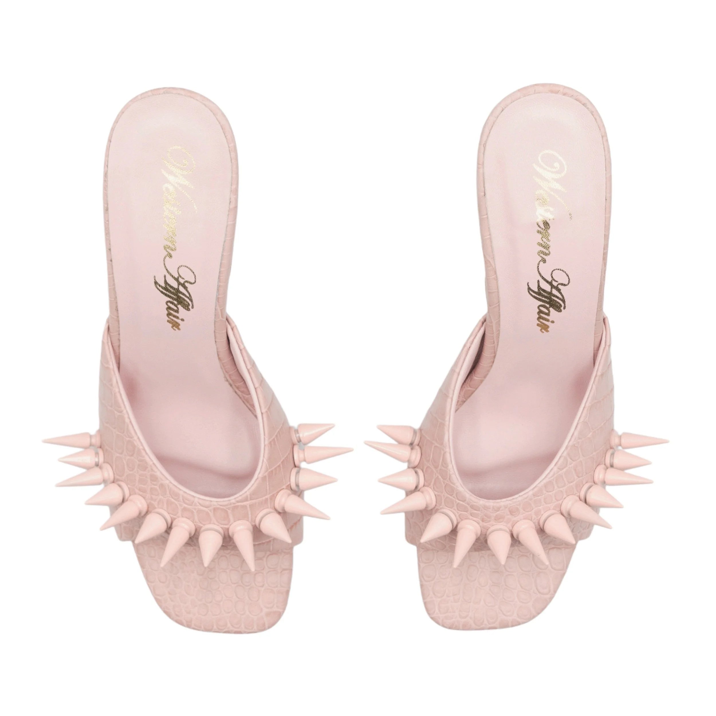 Spotlight heel in pretty pink