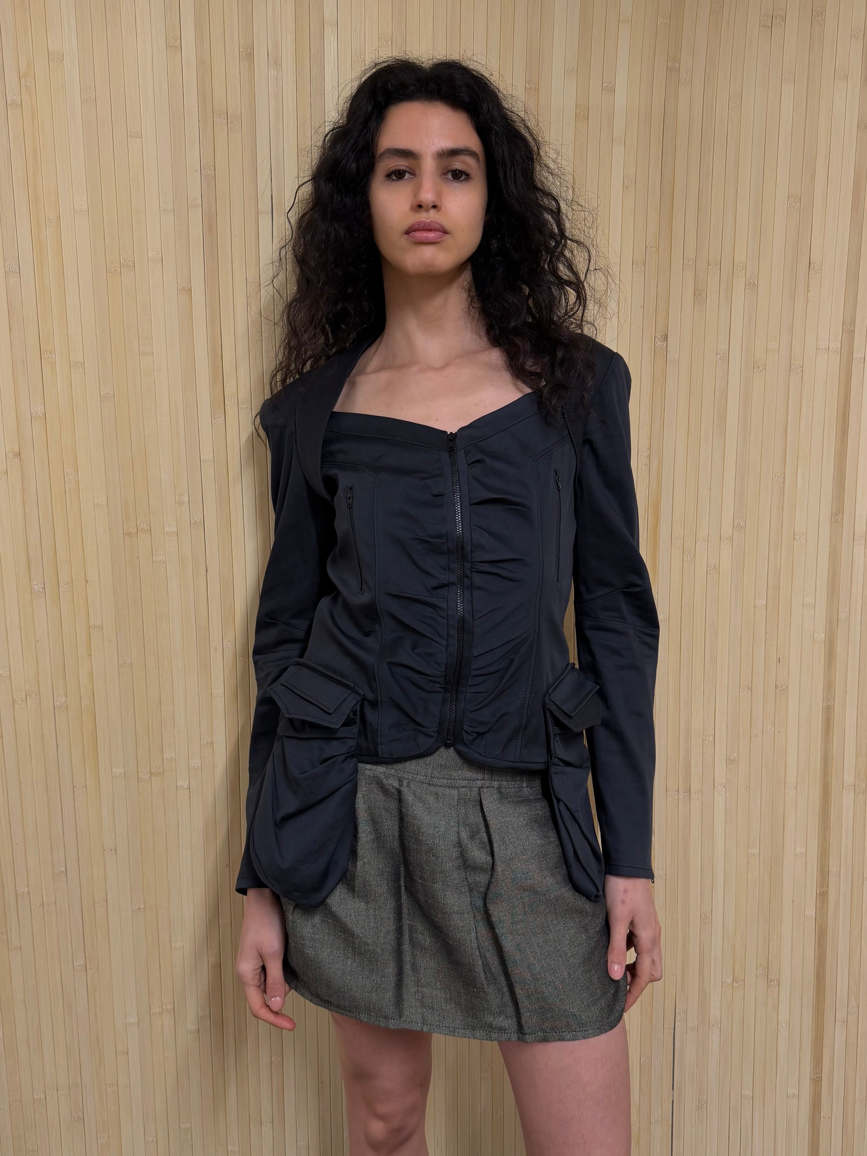 Asymmetrical jacket
