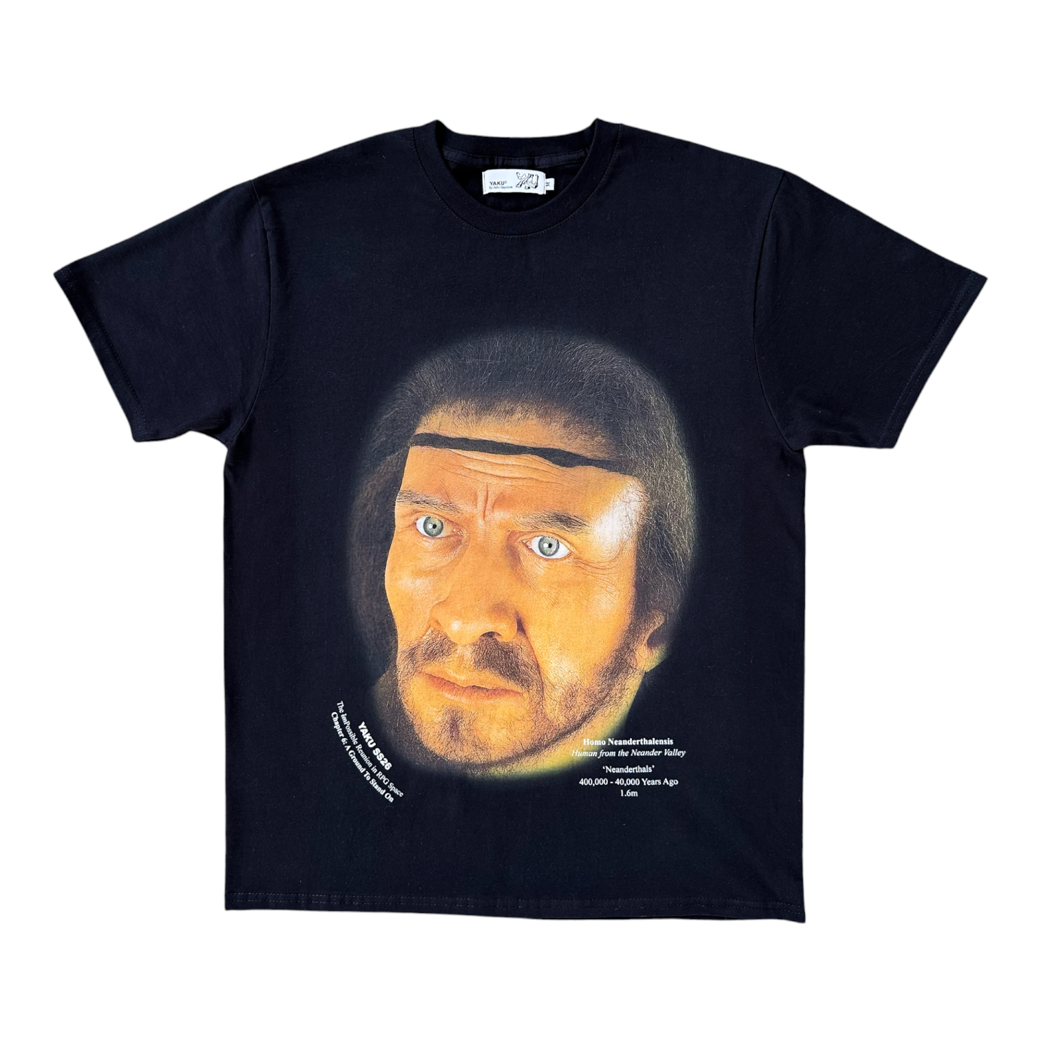 Neanderthal tee - black