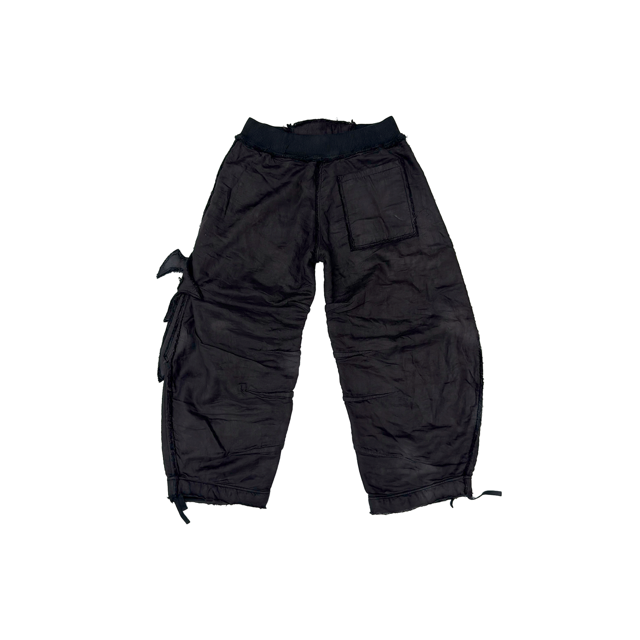 Mourning army track pant - black