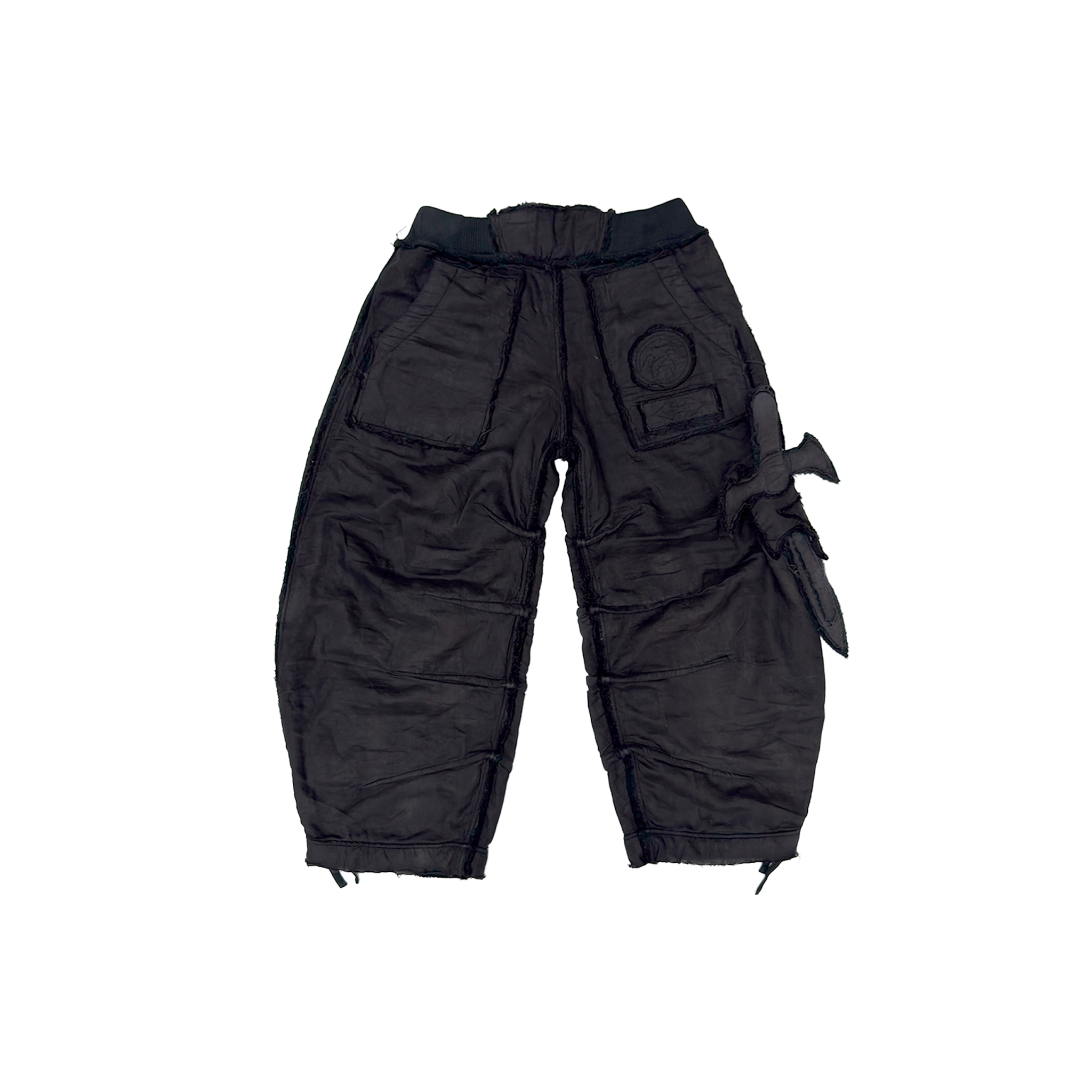 Mourning army track pant - black