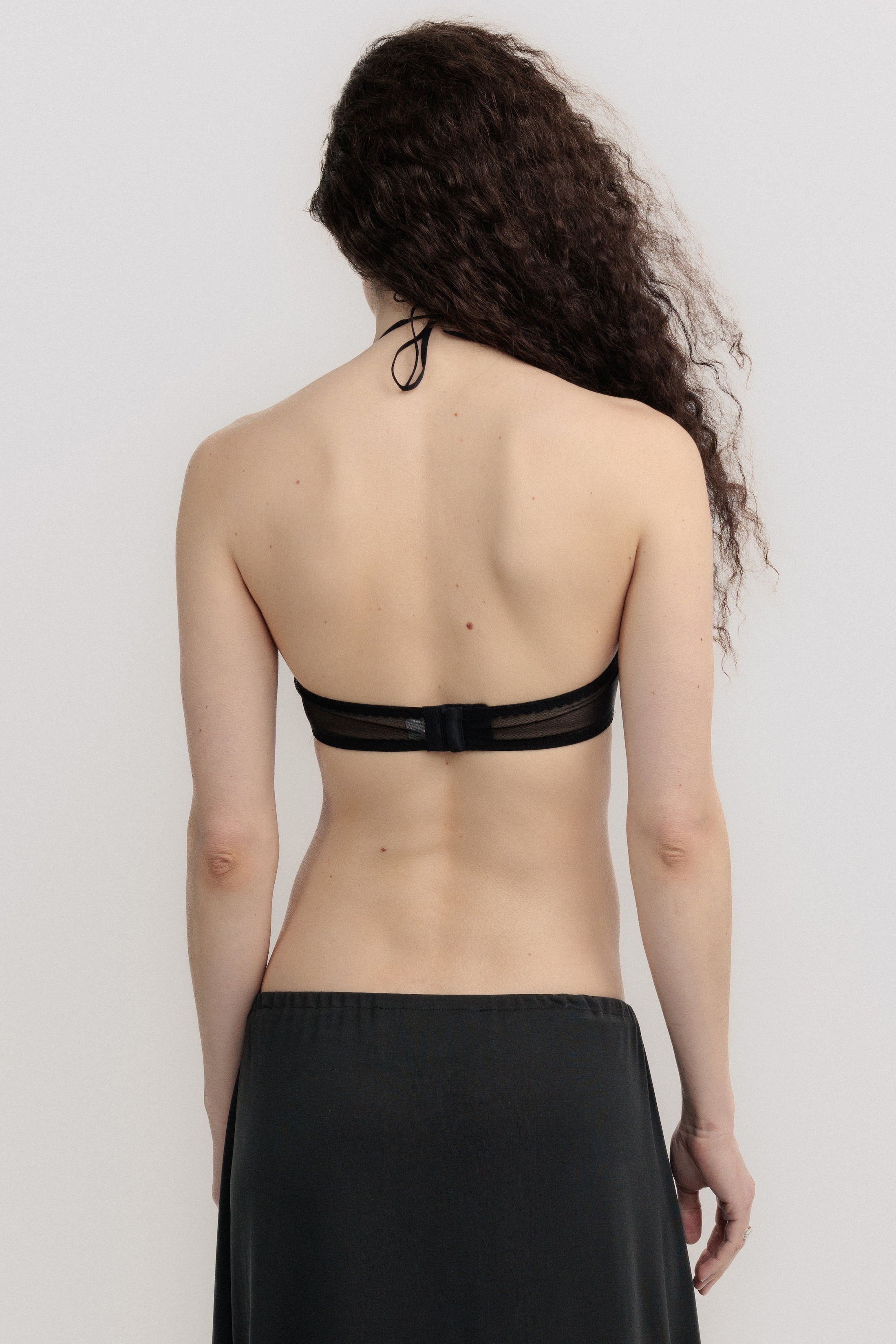 Underwire gathered bra