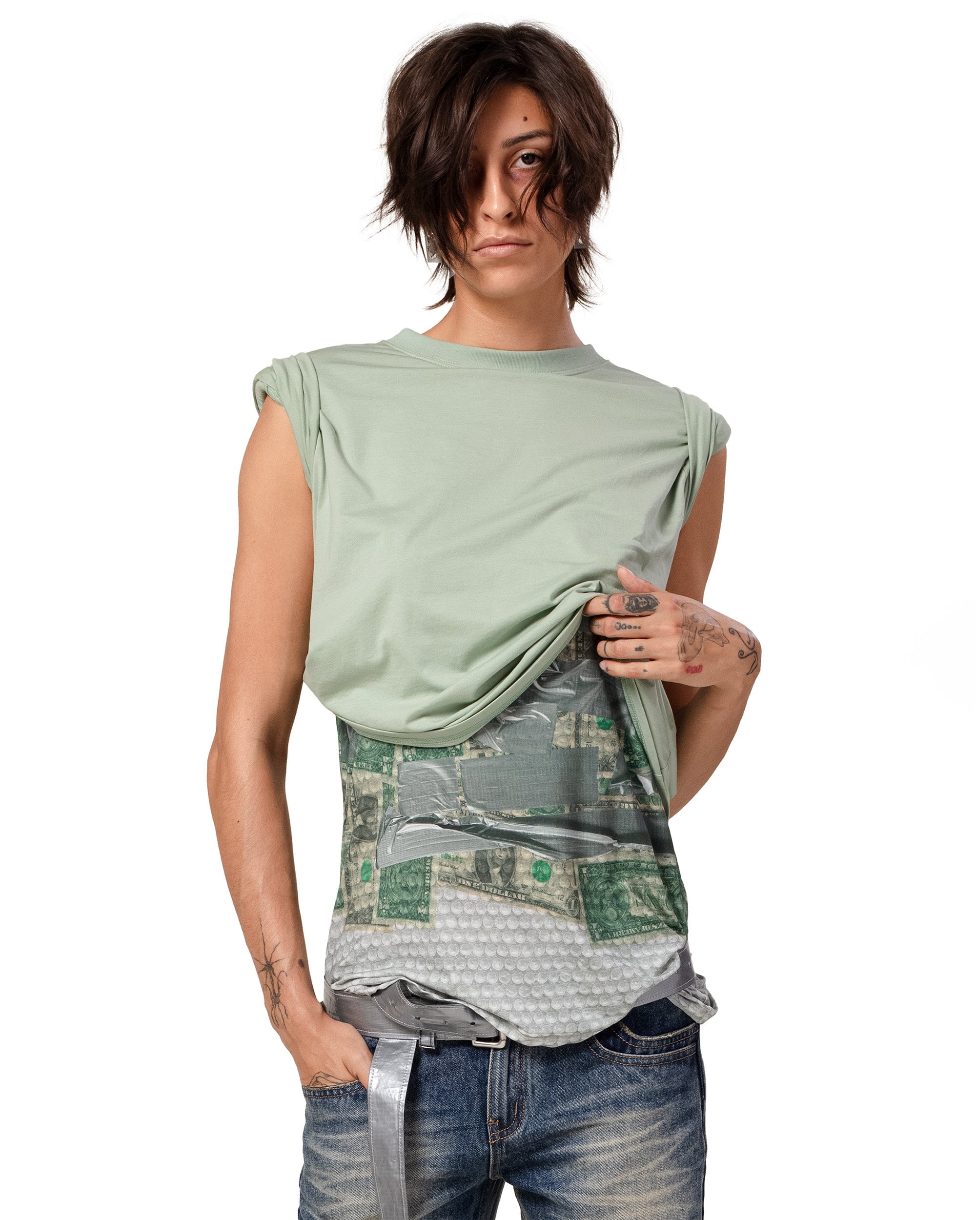 Racer x barragán wrapping t-shirt