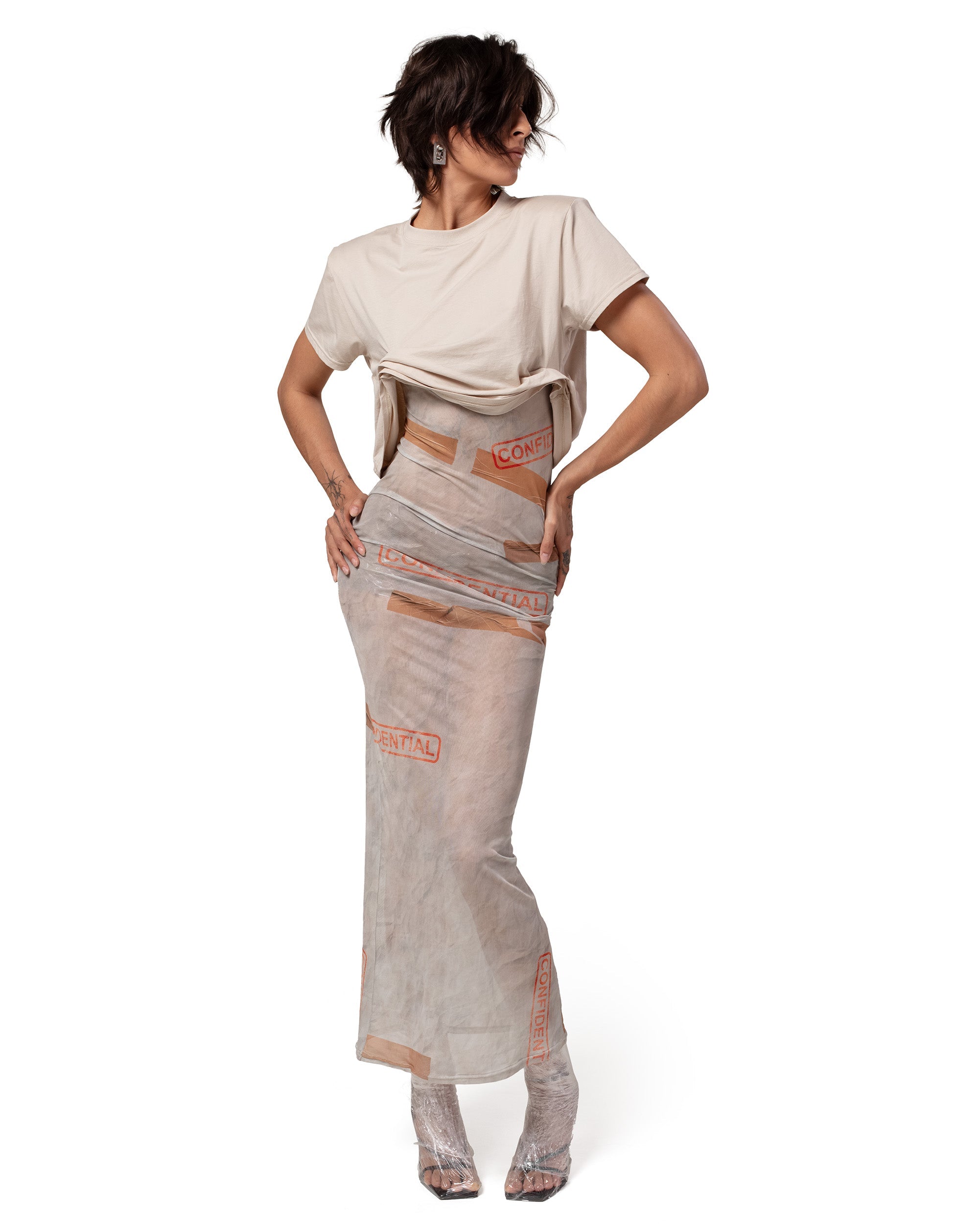 Racer x barragán mula dress