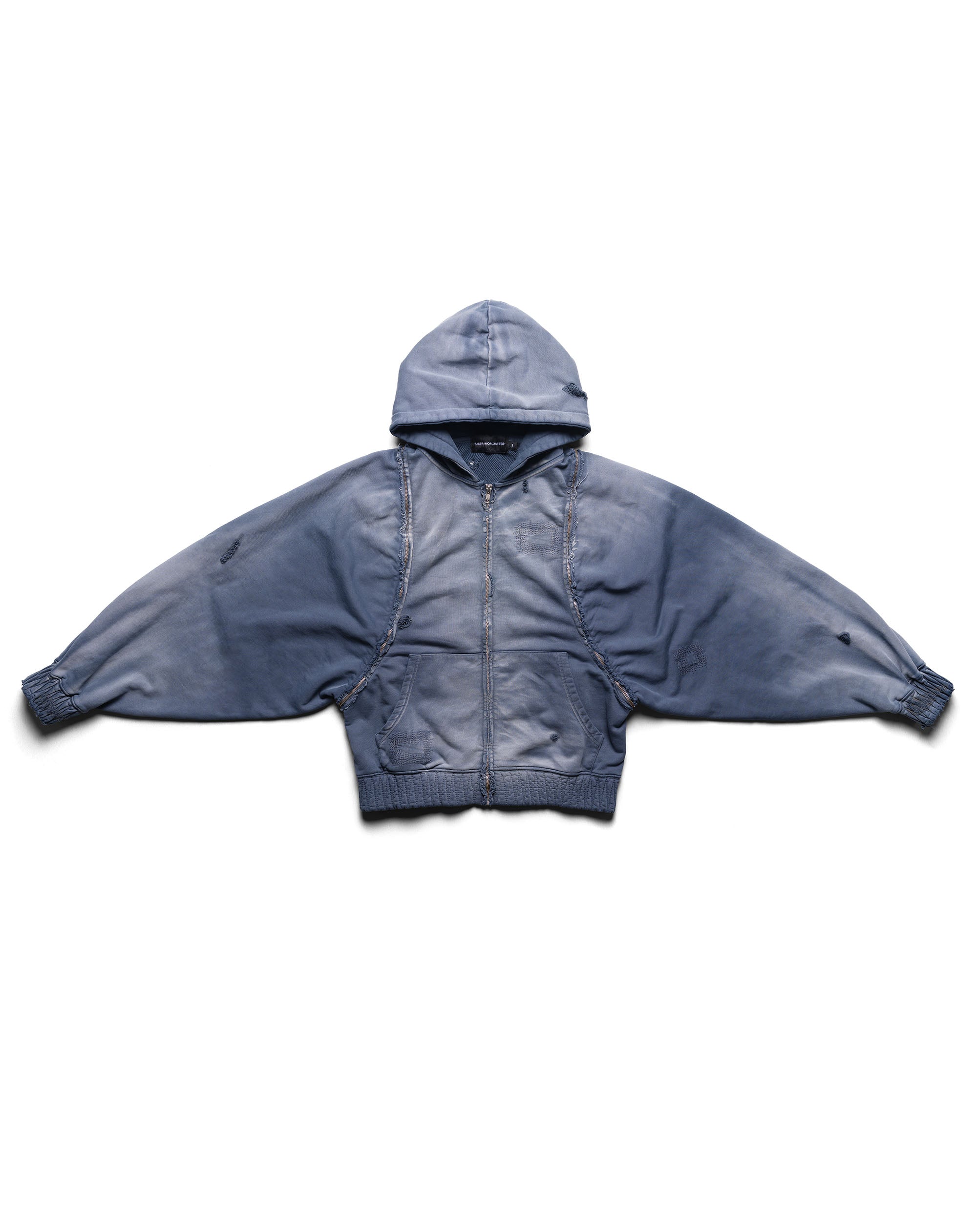 Bat-wing transformer hoodie
