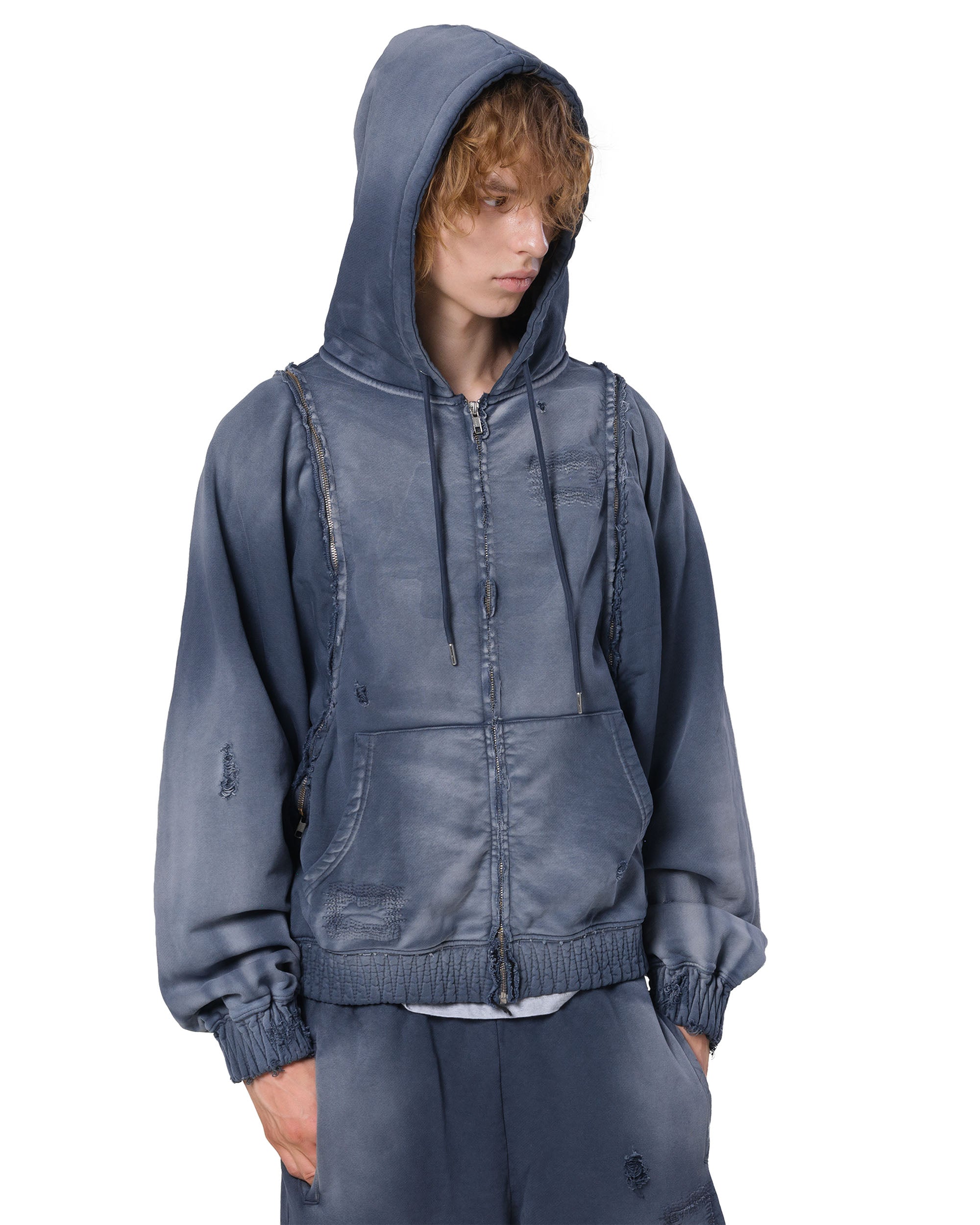 Bat-wing transformer hoodie