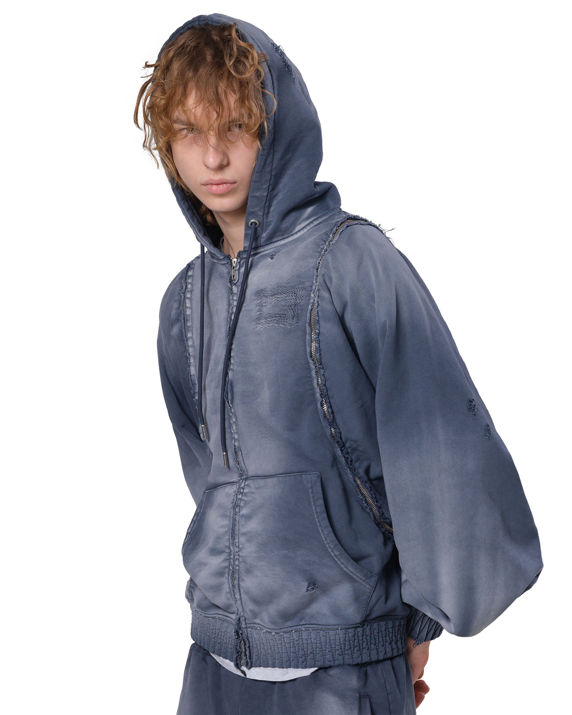 Bat-wing transformer hoodie