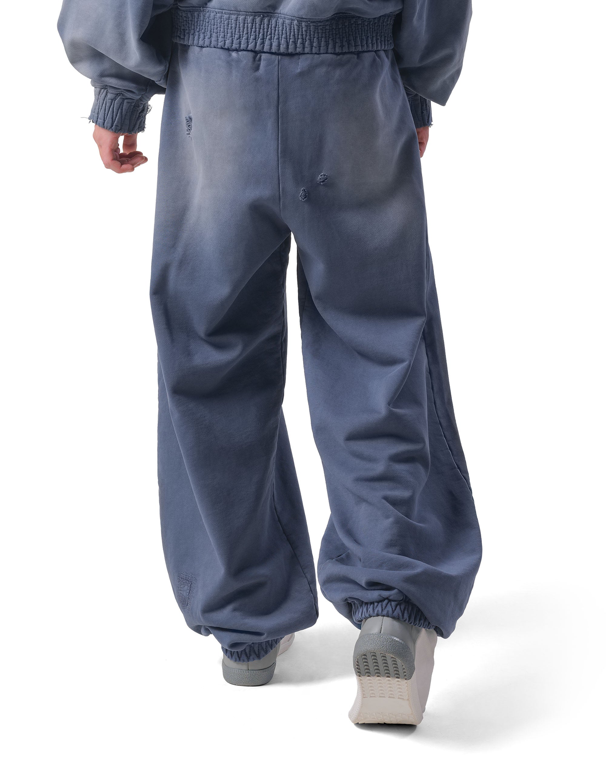 Bat-wing sweatpants