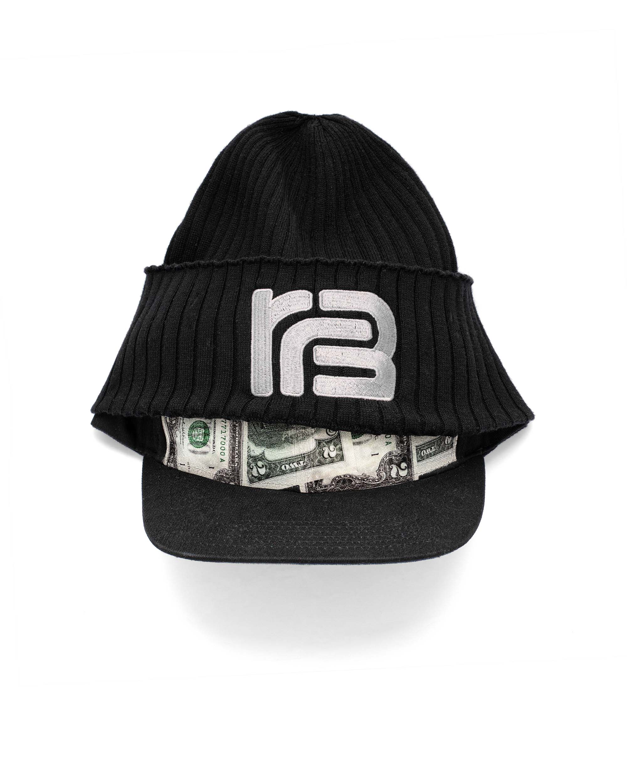 Racer x barragán stacked beanie cap