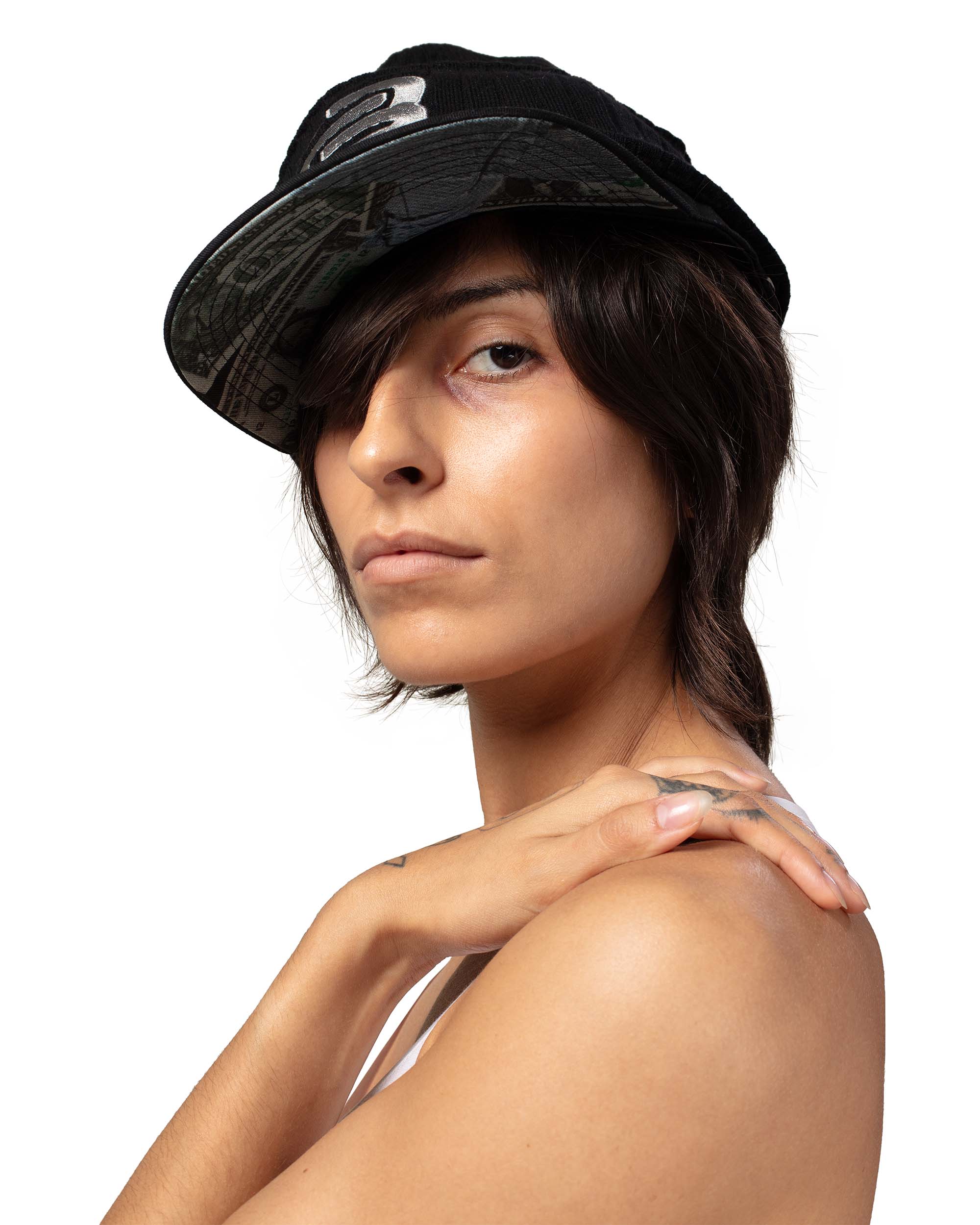 Racer x barragán stacked beanie cap