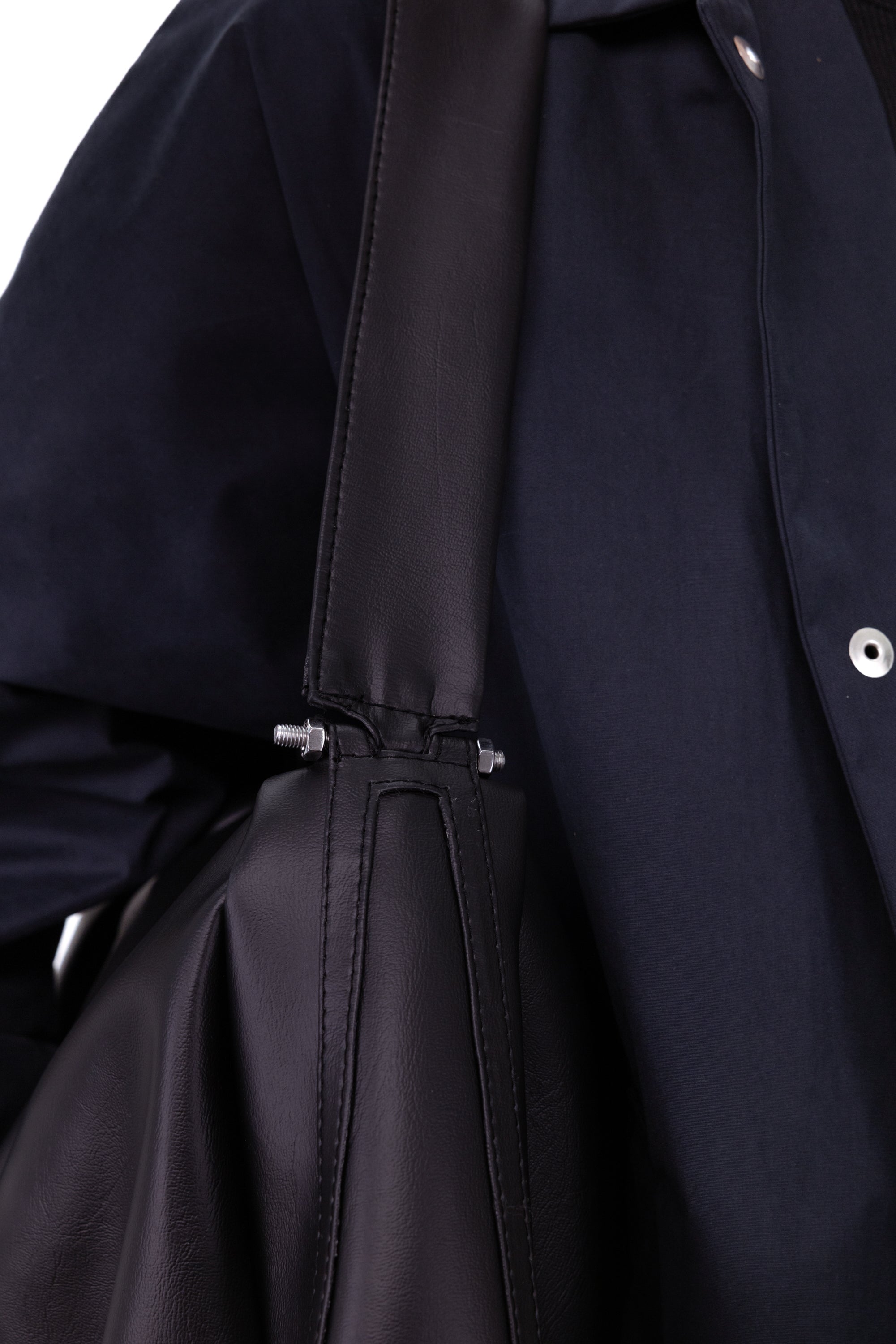 Large shoulder bag black