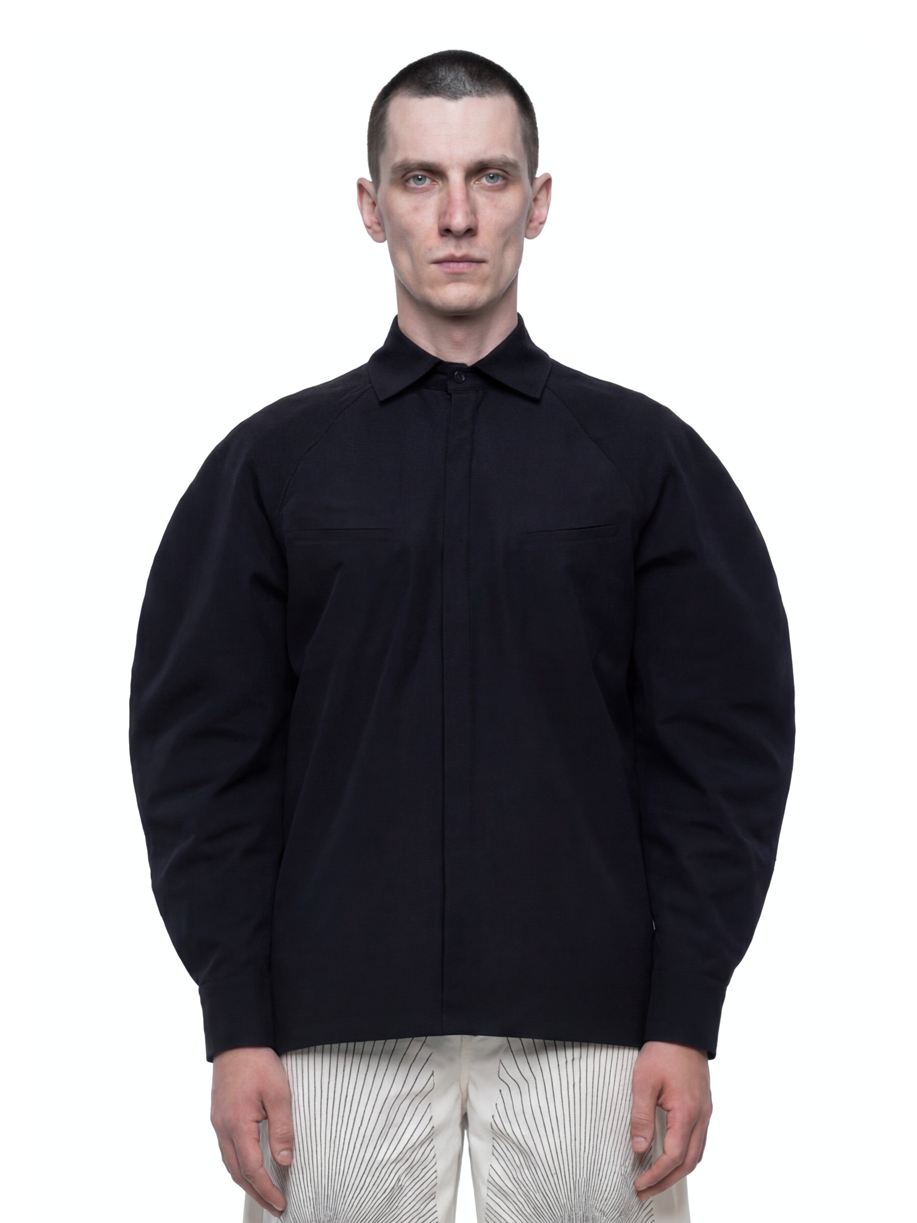 Black signature circle shirt