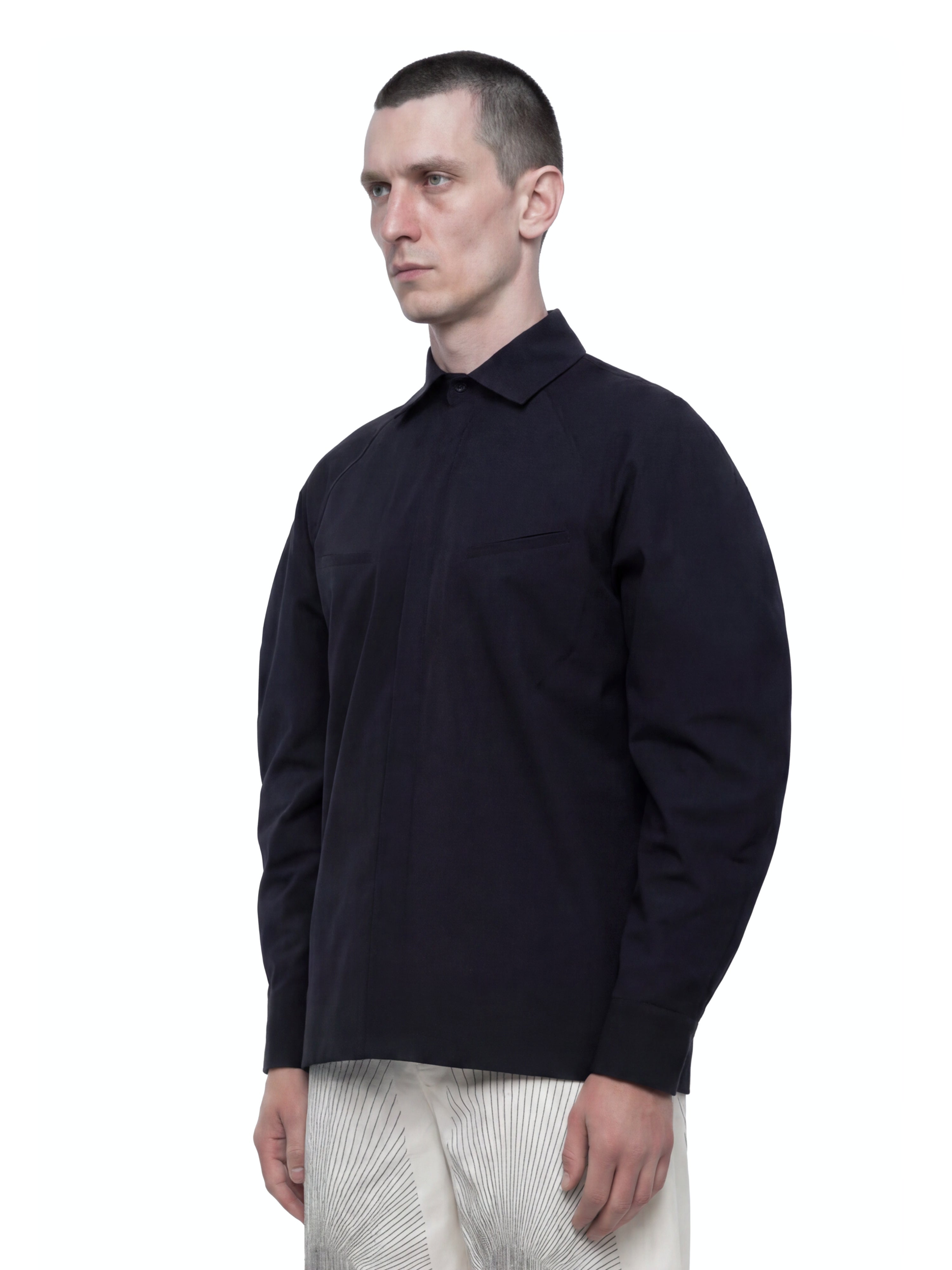 Black signature circle shirt