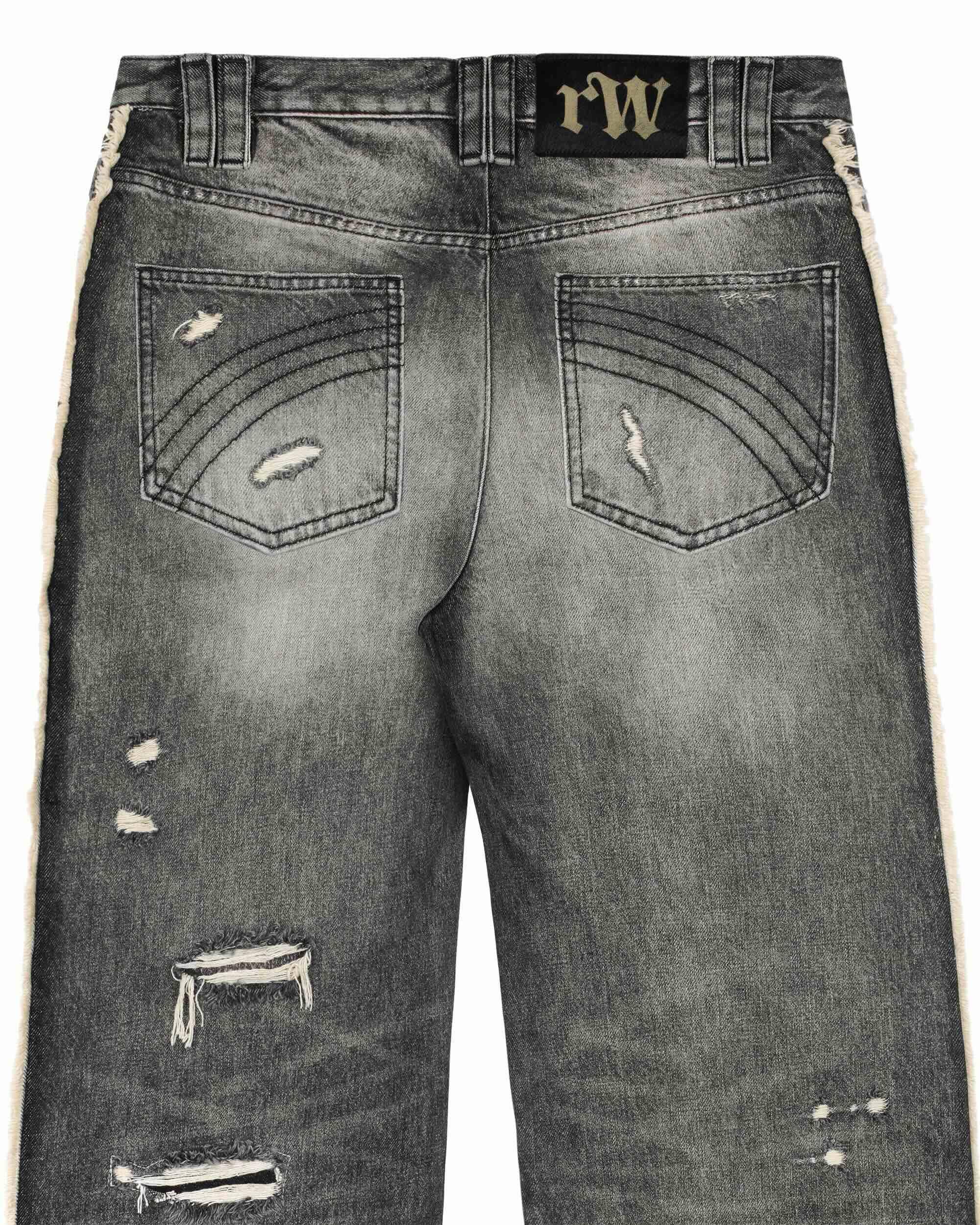 Grey track jeans