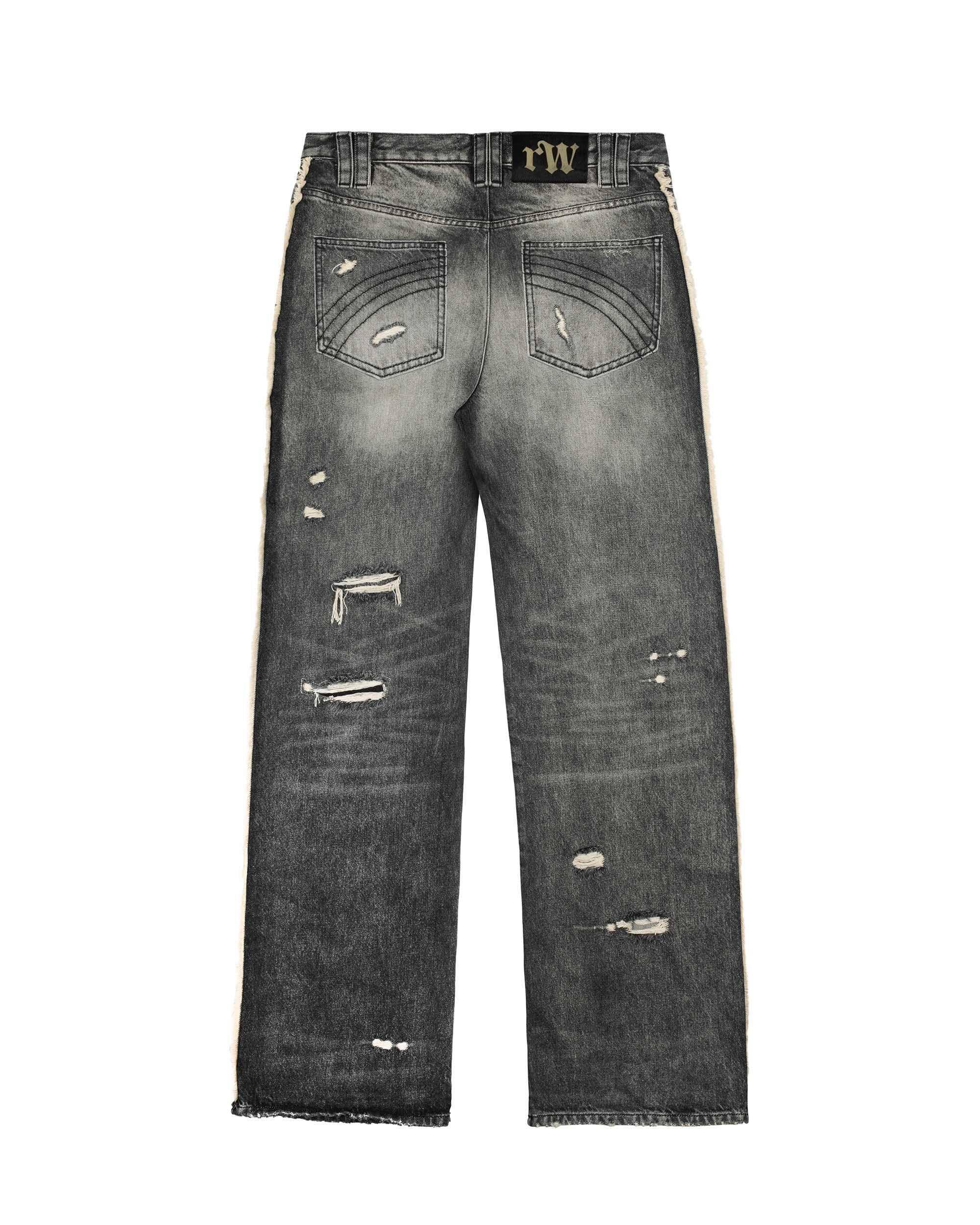 Grey track jeans