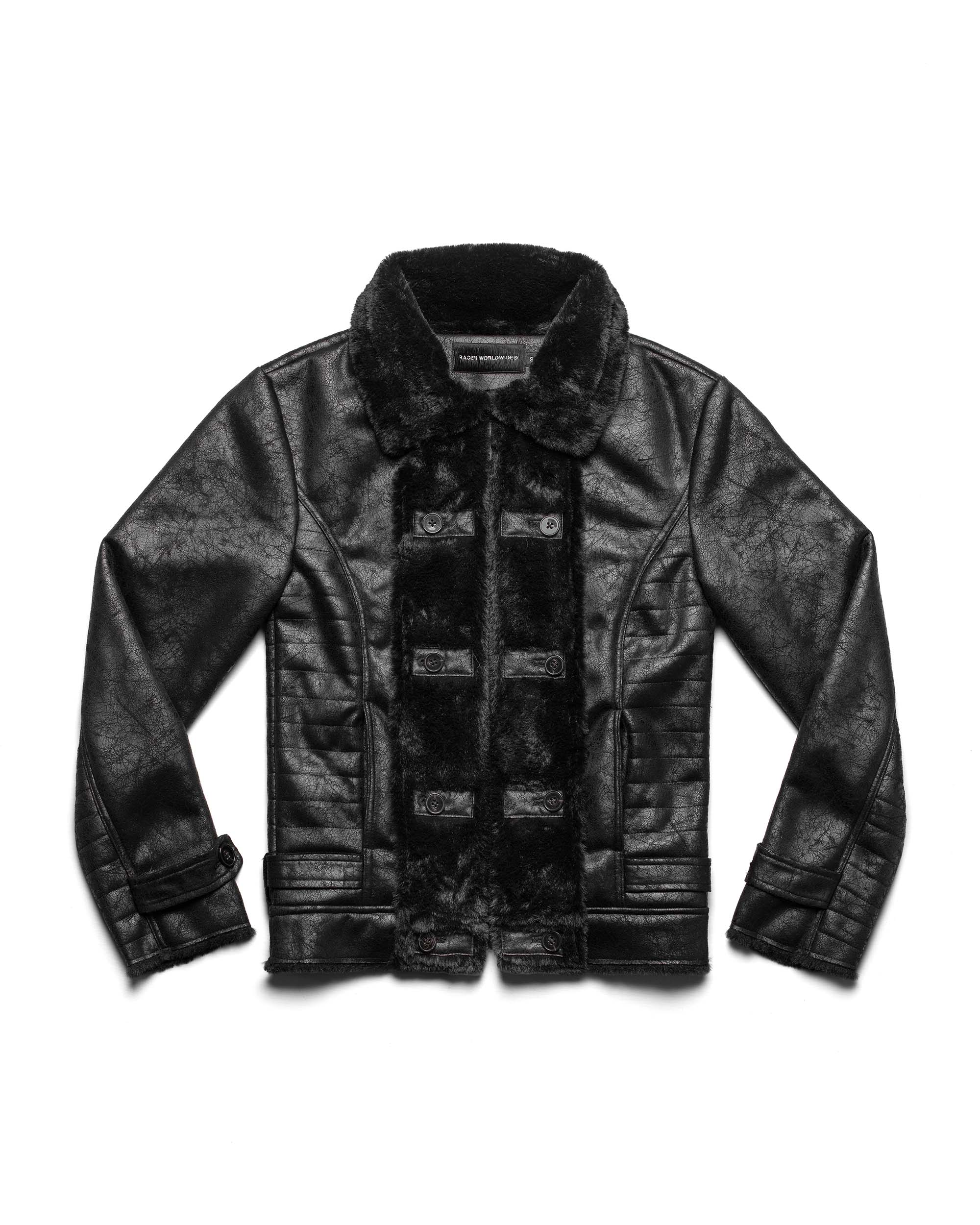 Sheepskin blouson