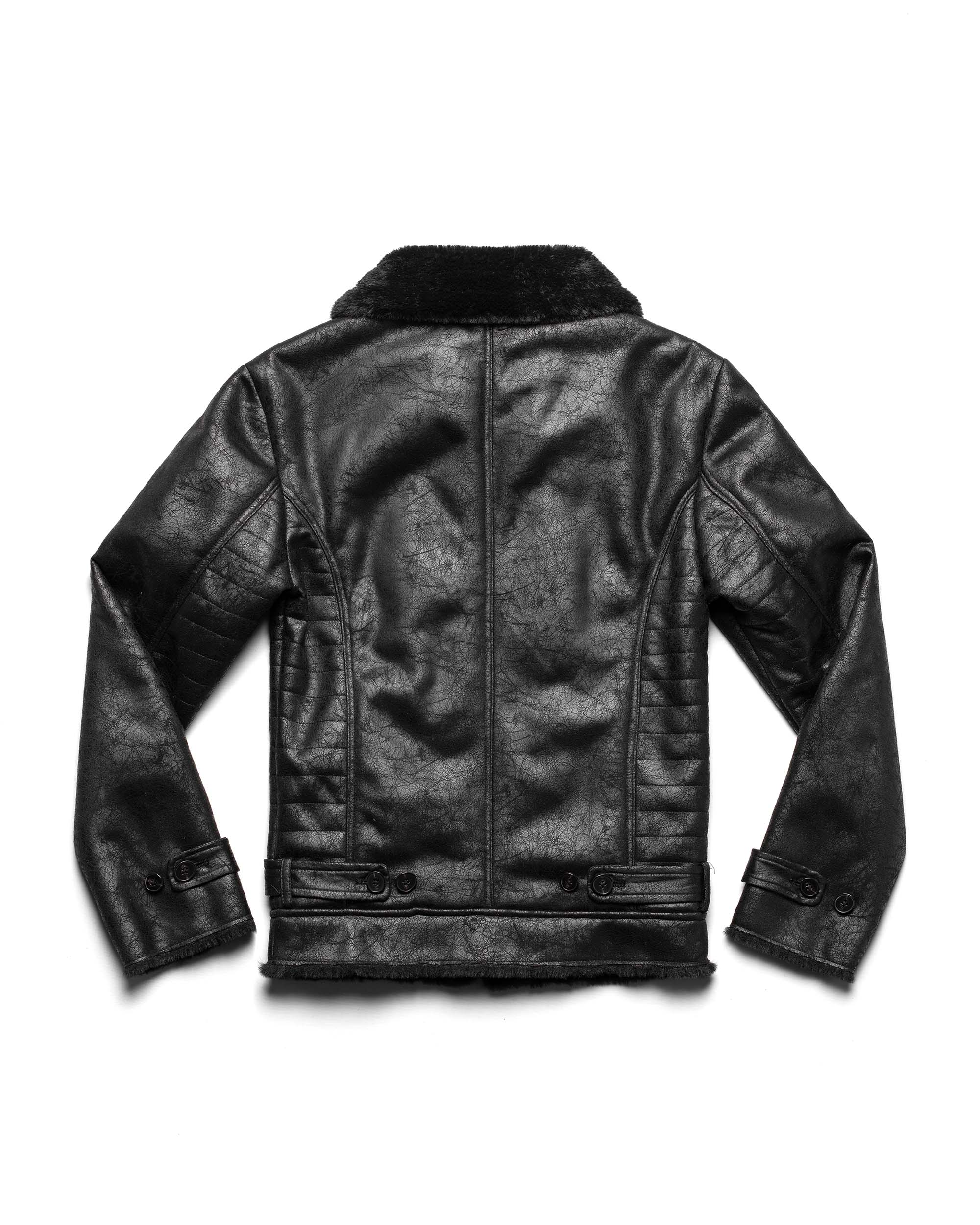 Sheepskin blouson