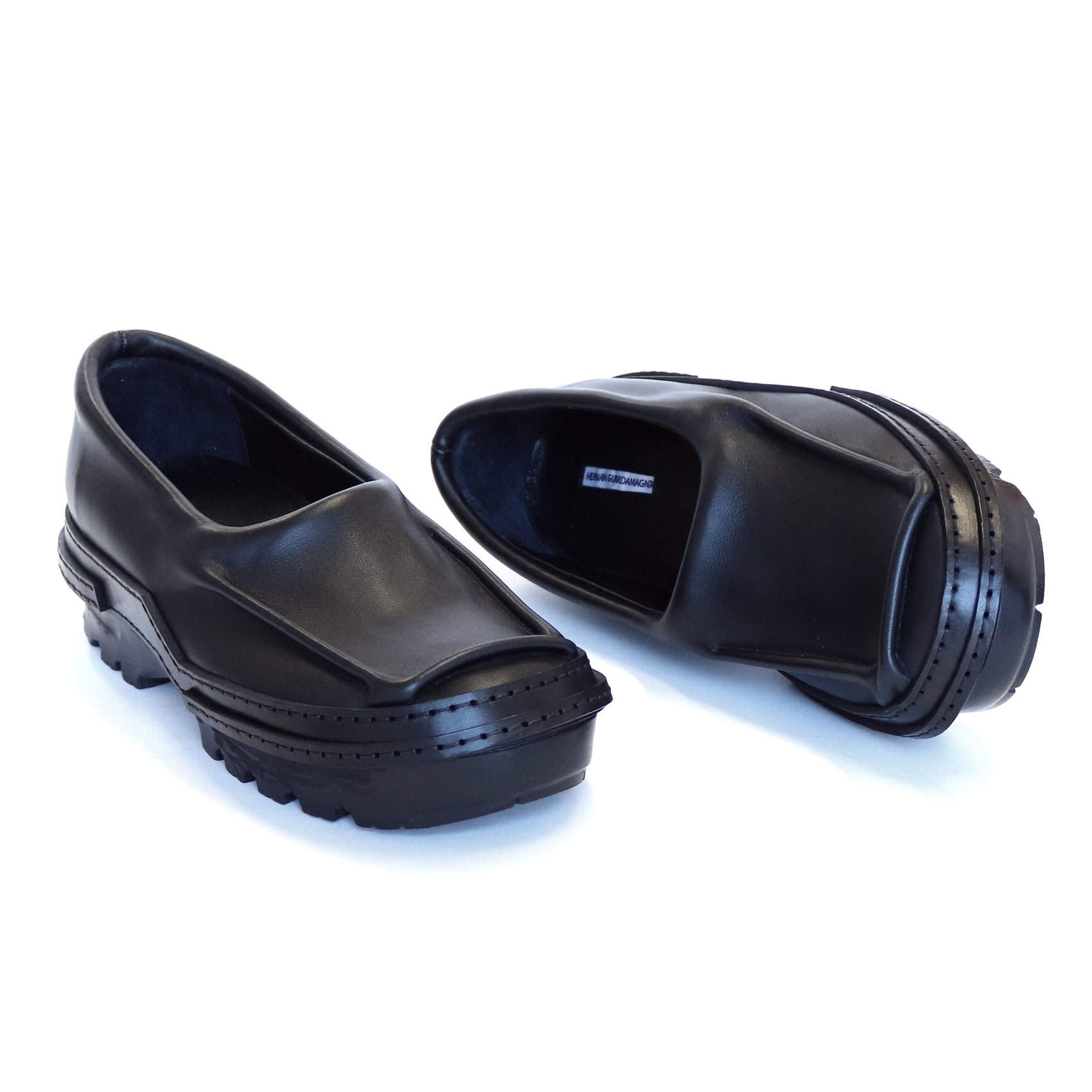 Squared toe moccasins