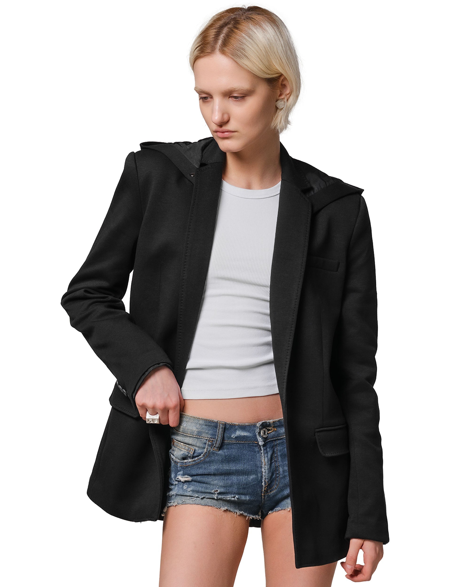 Everyday jersey blazer jacket