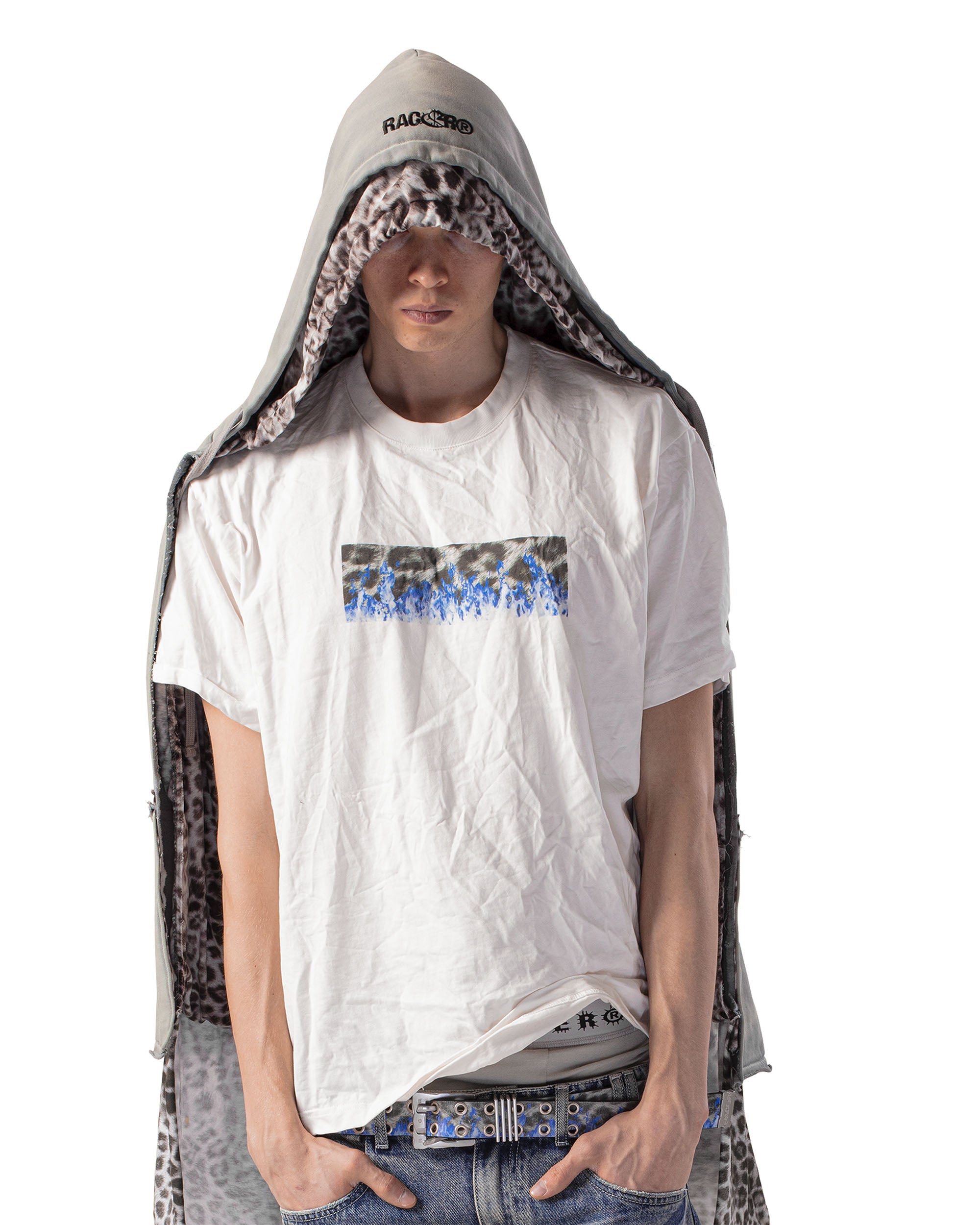 Leo boxnologo wrinkled tee