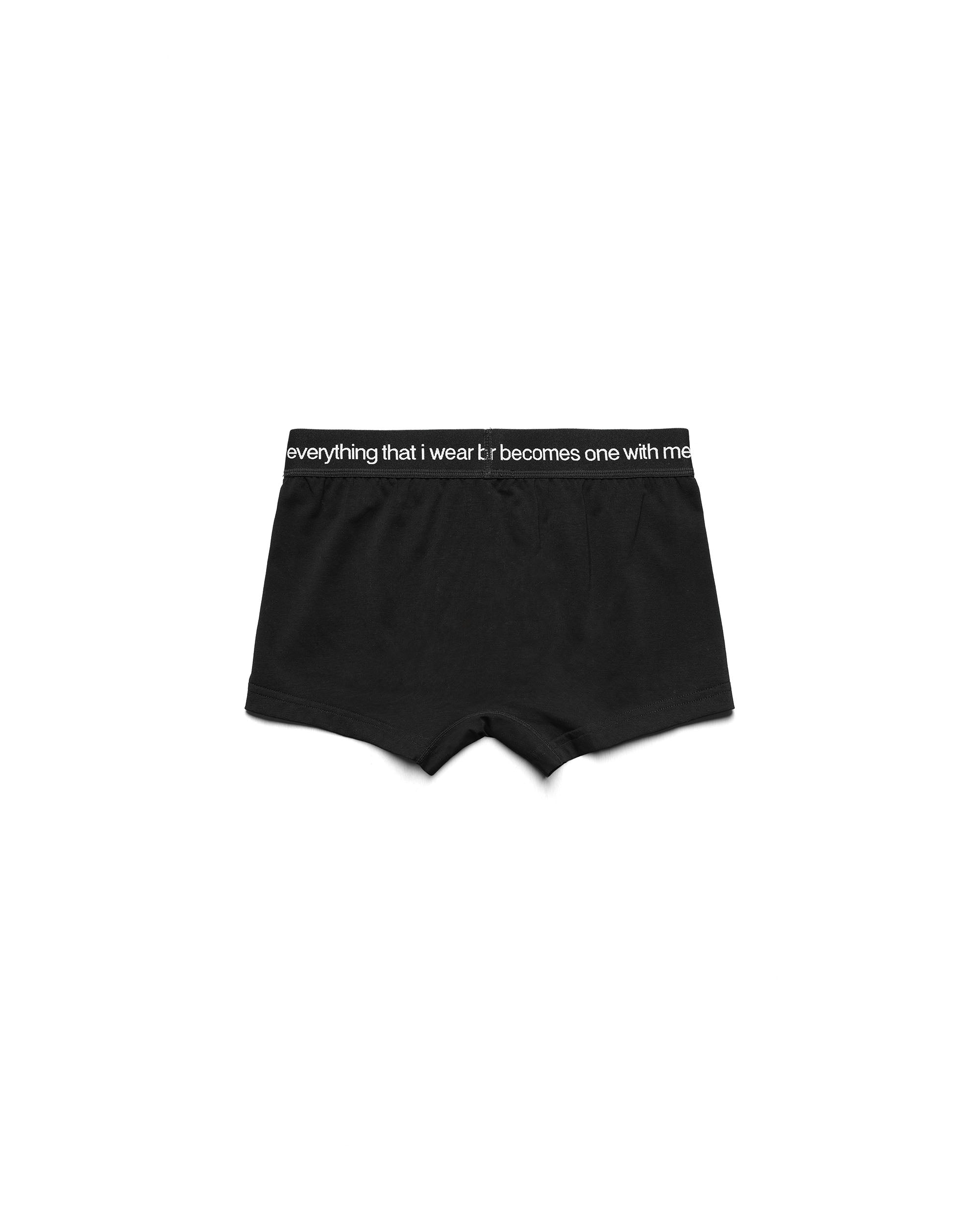 Black racer boxers 2 pack