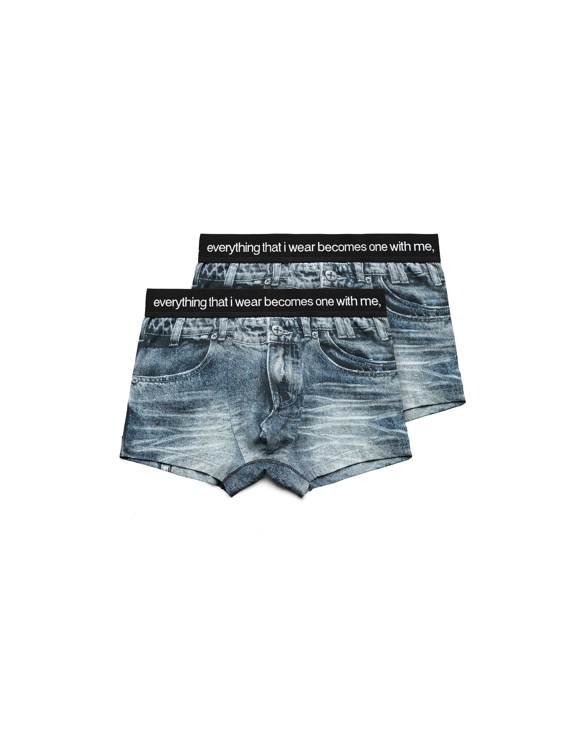 Denim racer boxers 2 pack