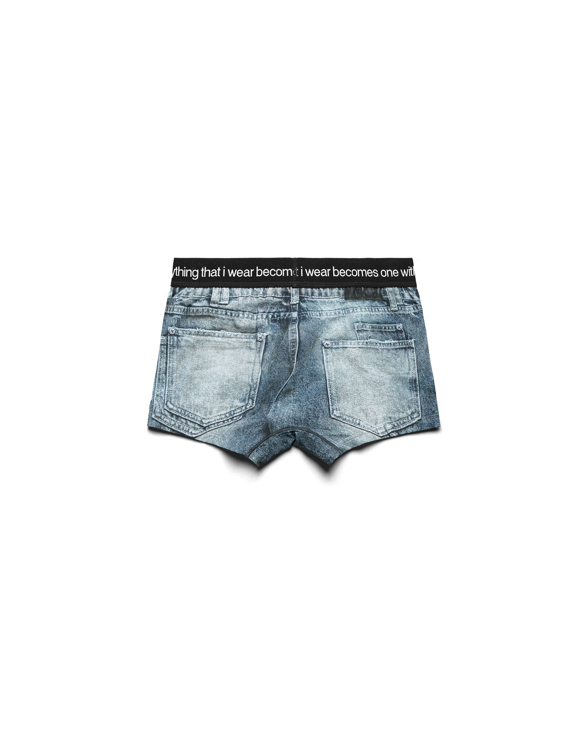 Denim racer boxers 2 pack