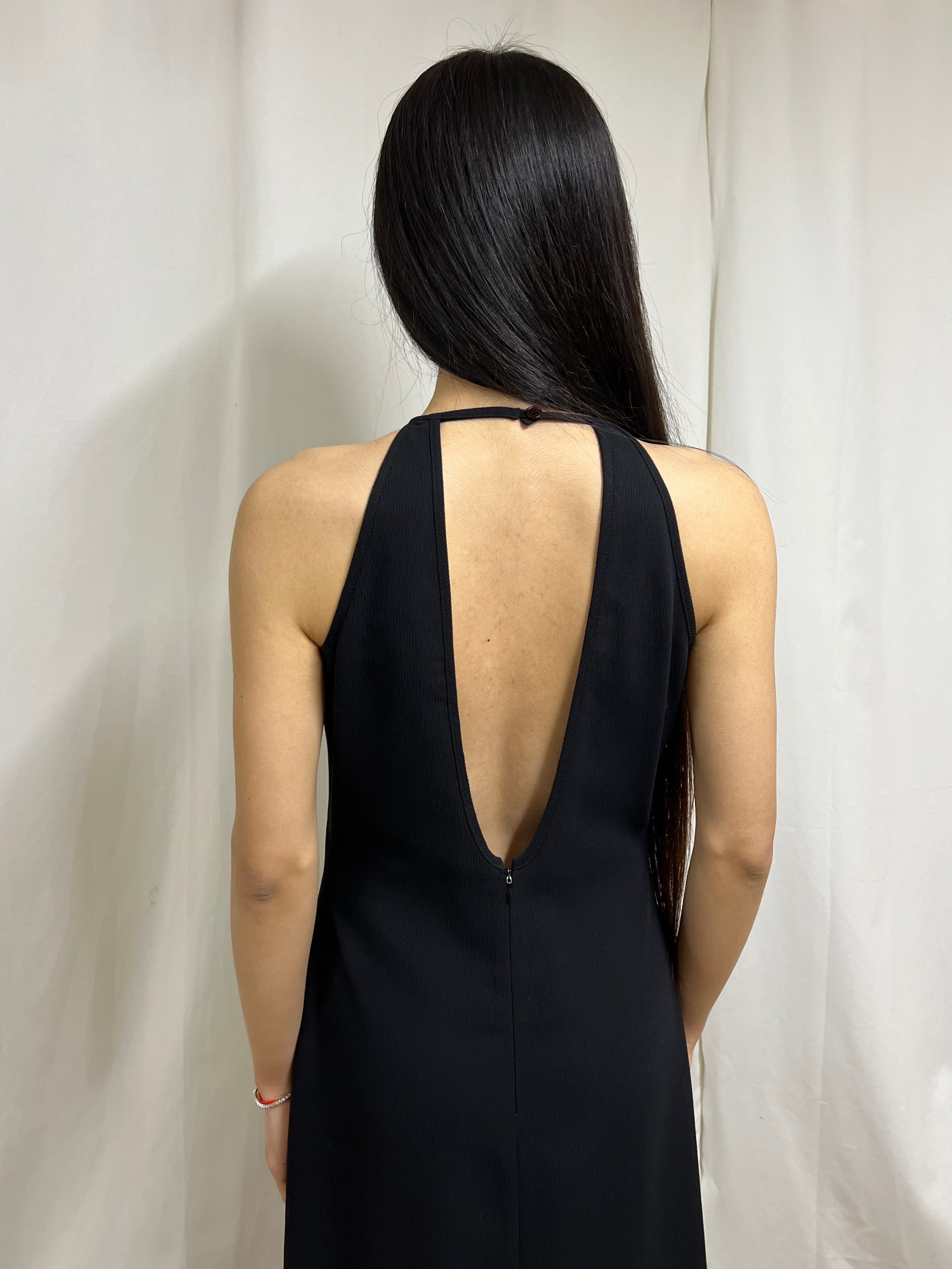Long black dress