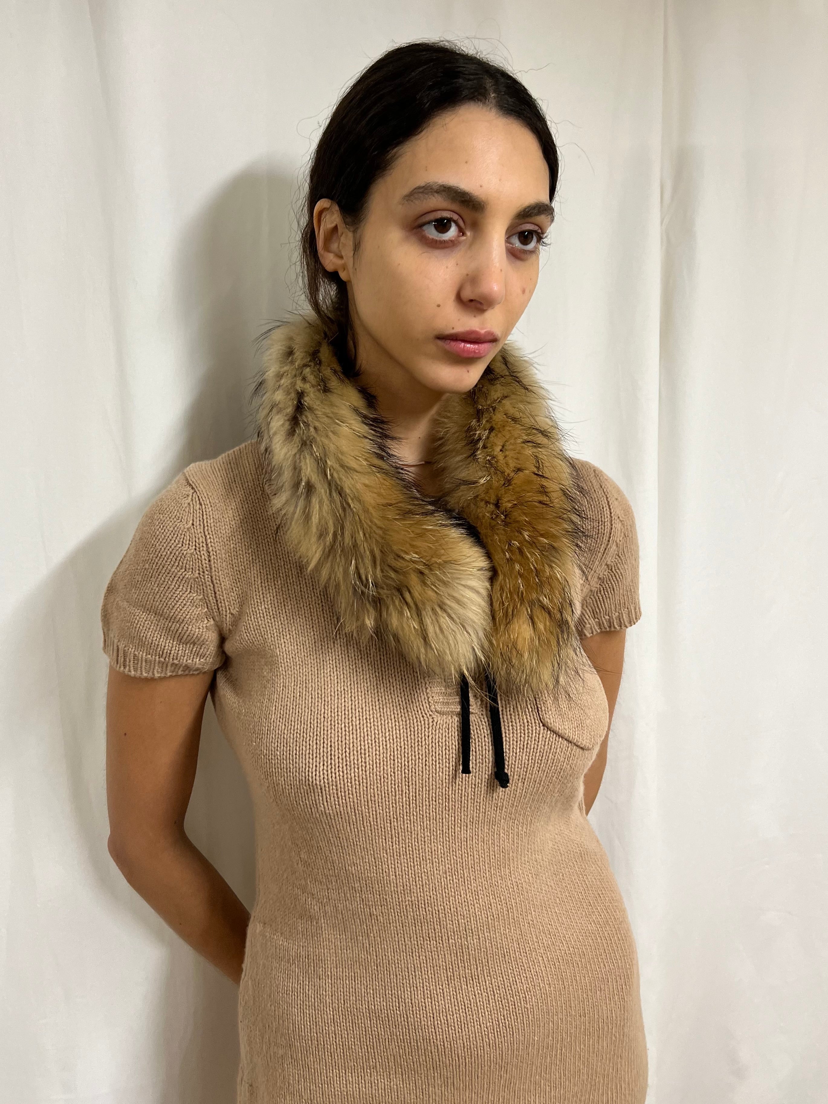Fur neck