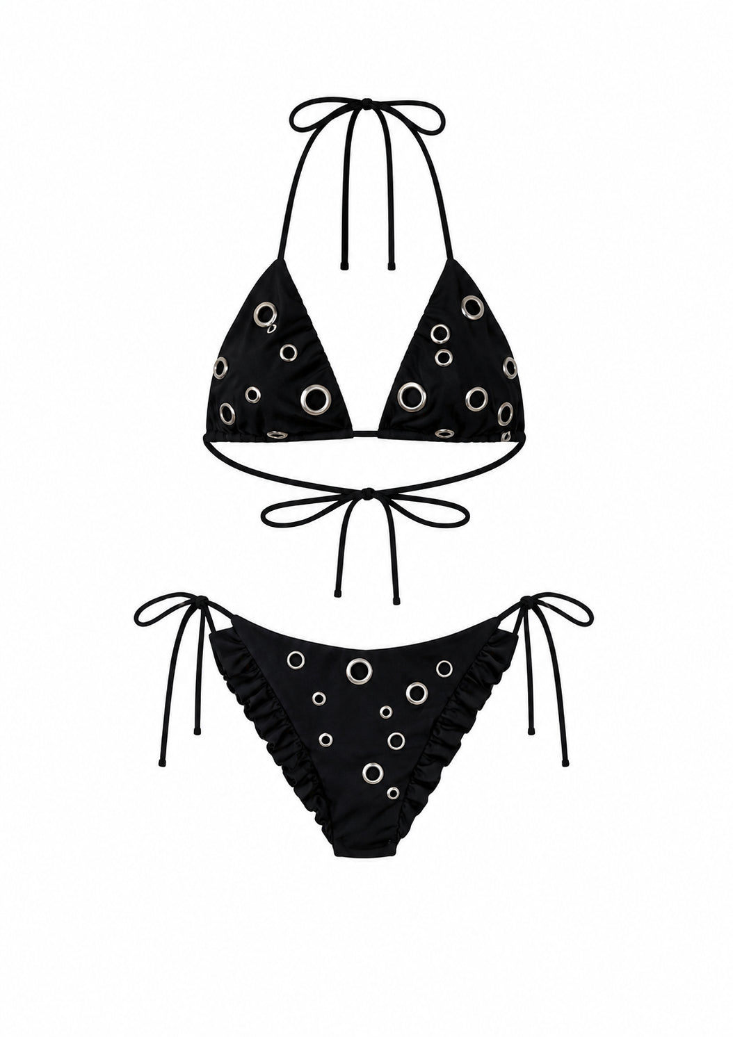 Bikini à oeillets