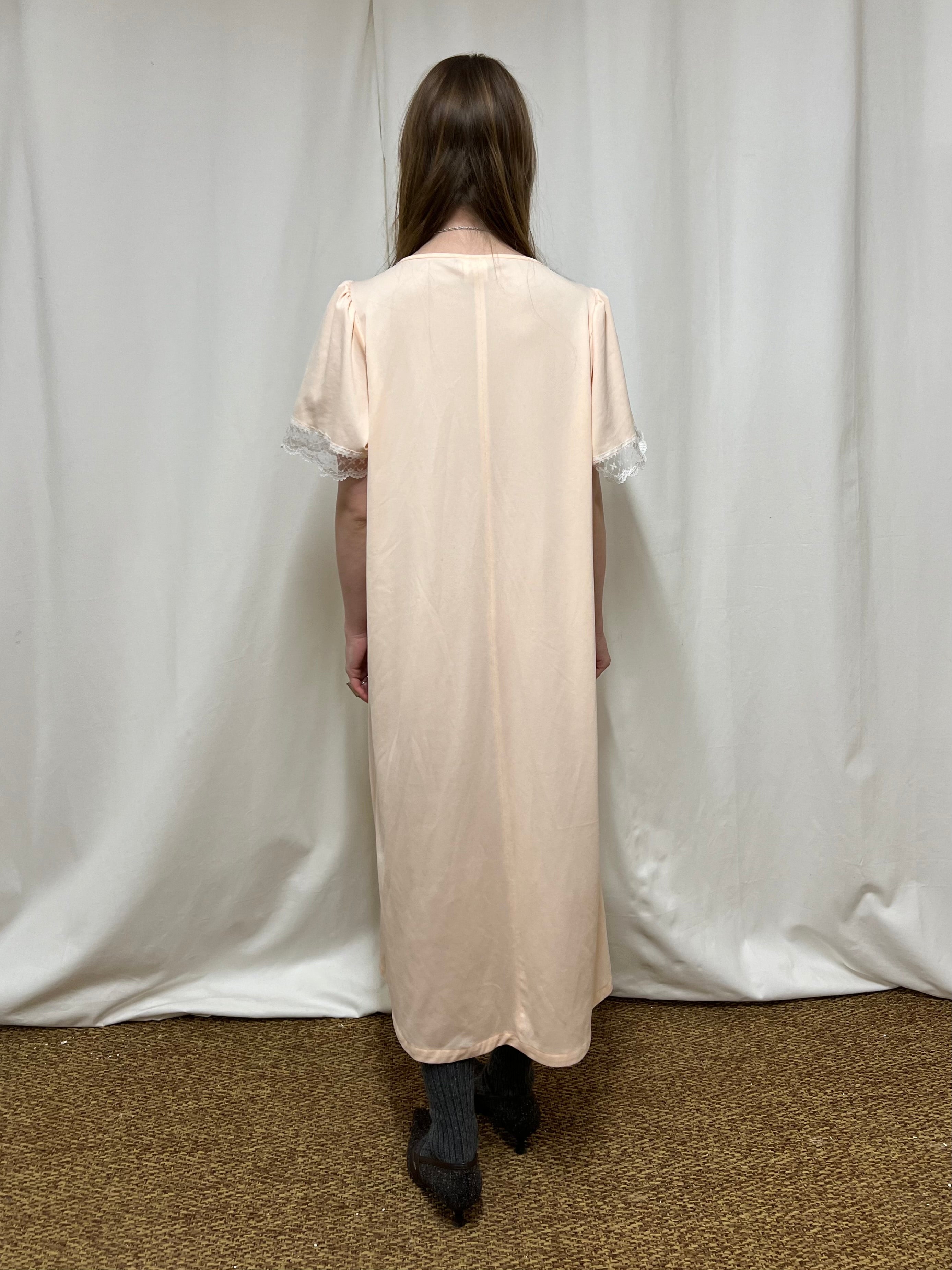 Rose slip dress
