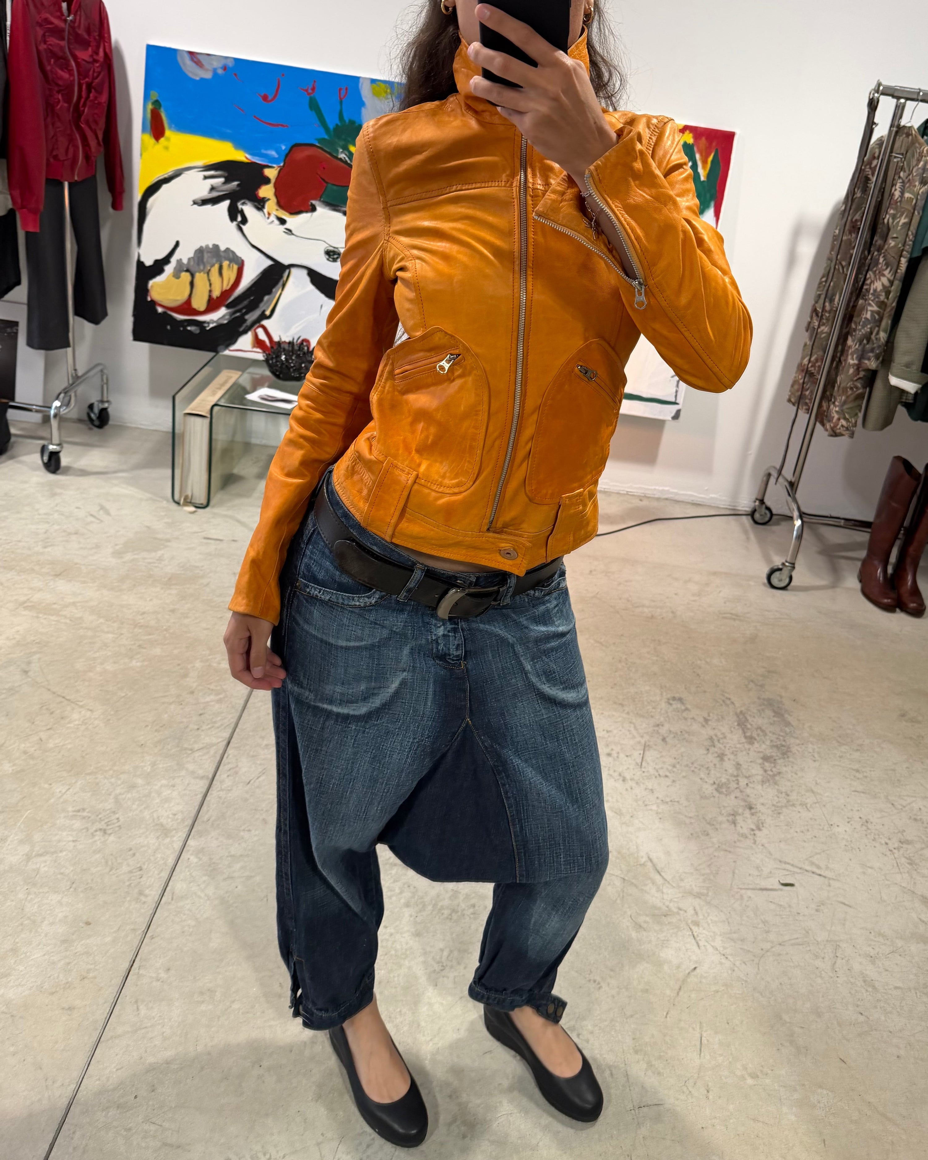 The dalisay leather jacket