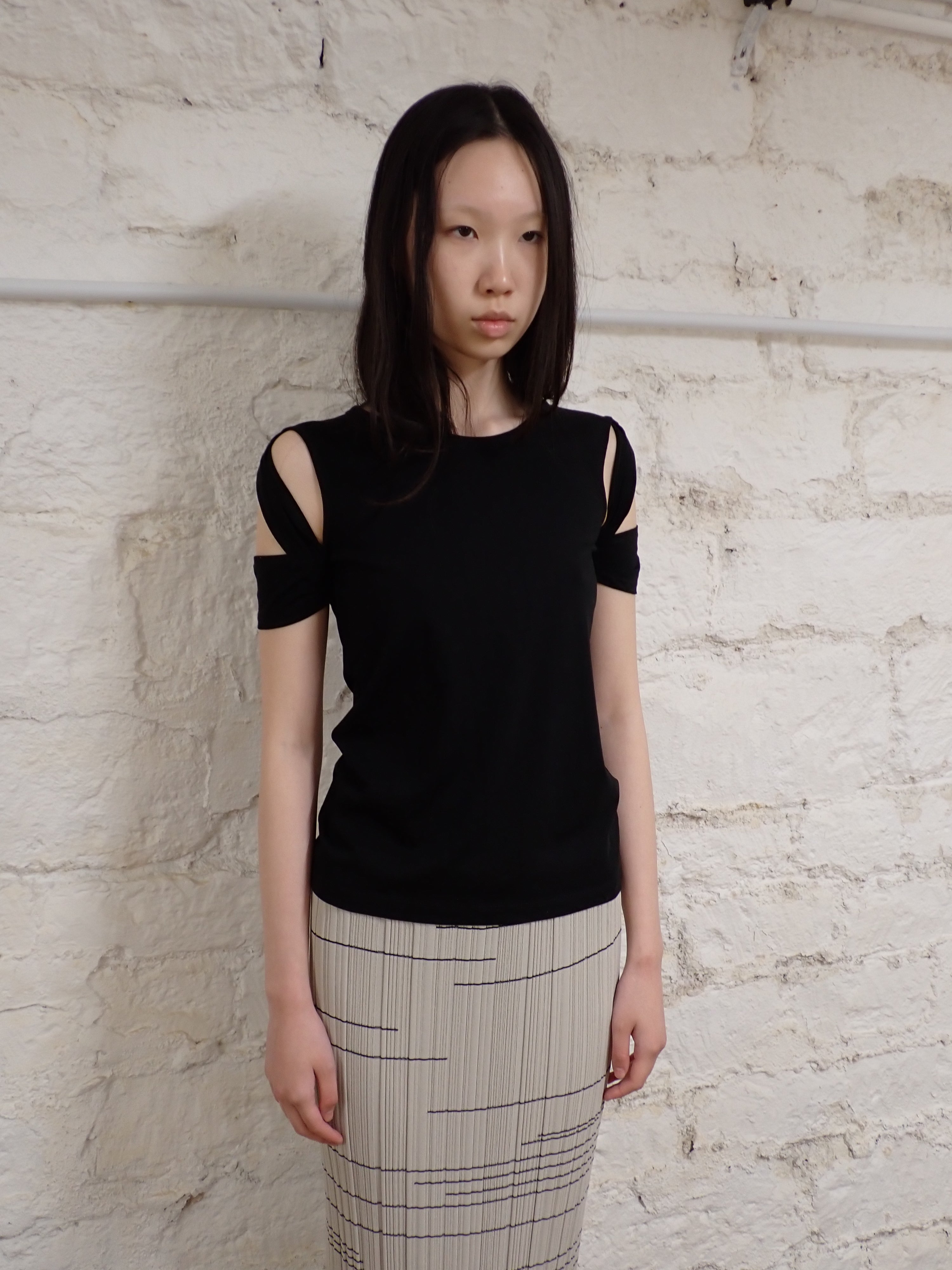 Helmut lang cut out top