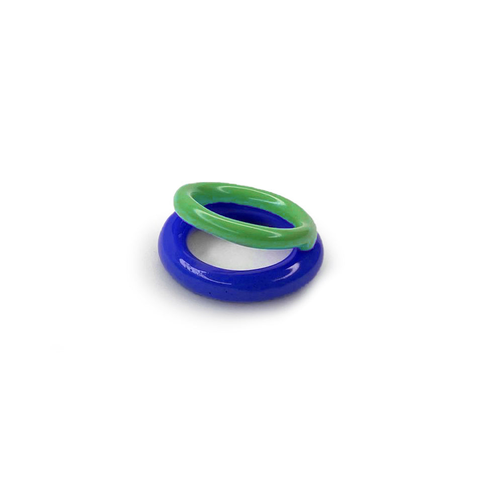 Charlotte ring double color