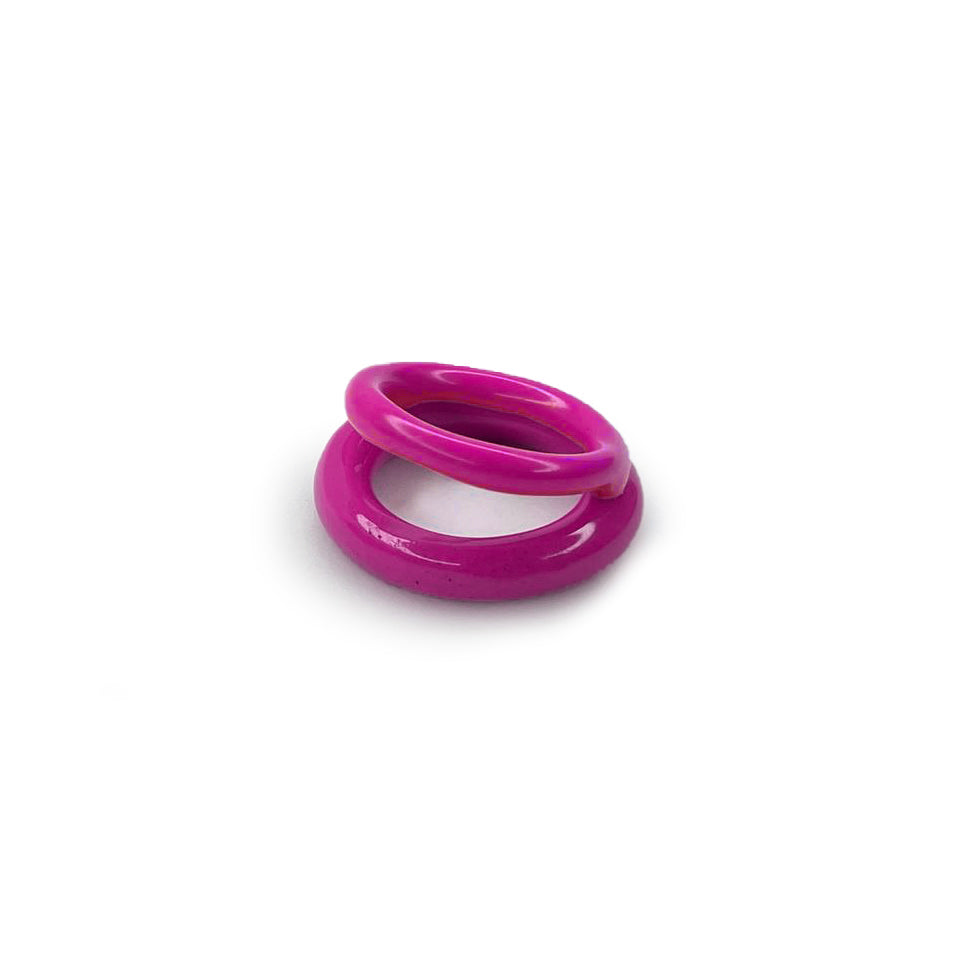 Charlotte ring double color
