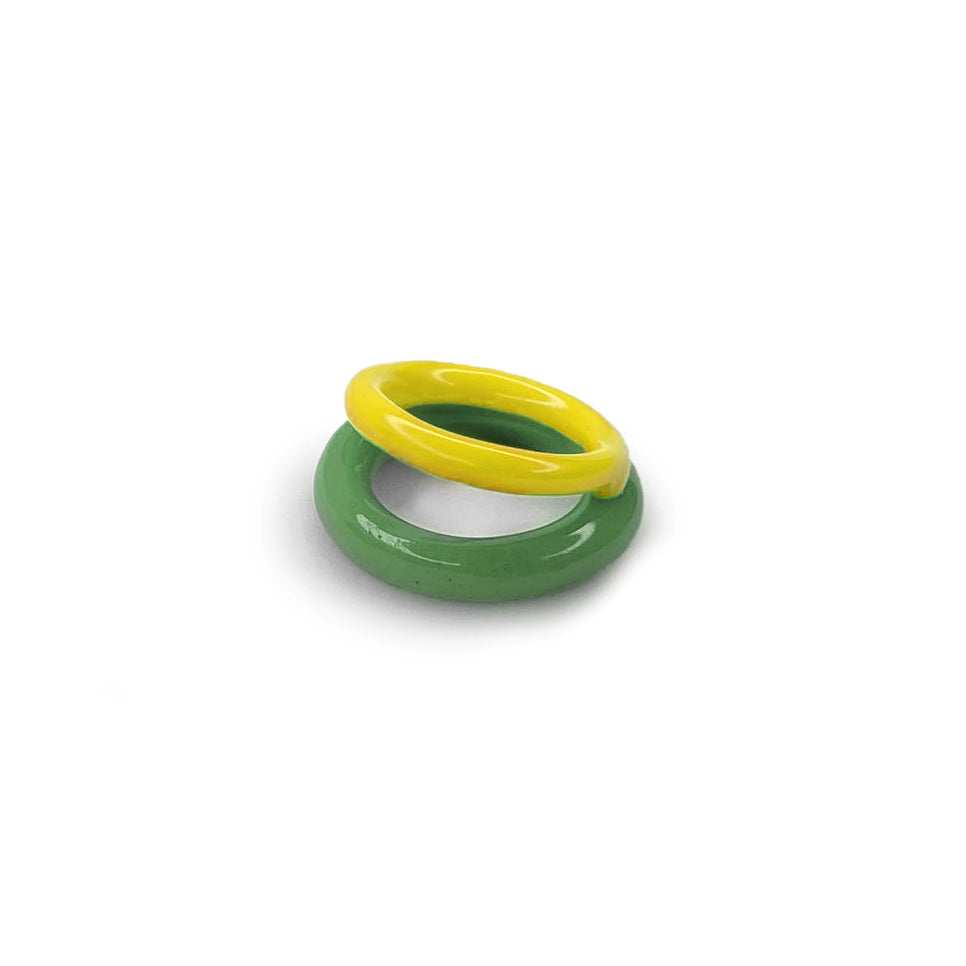 Charlotte ring double color