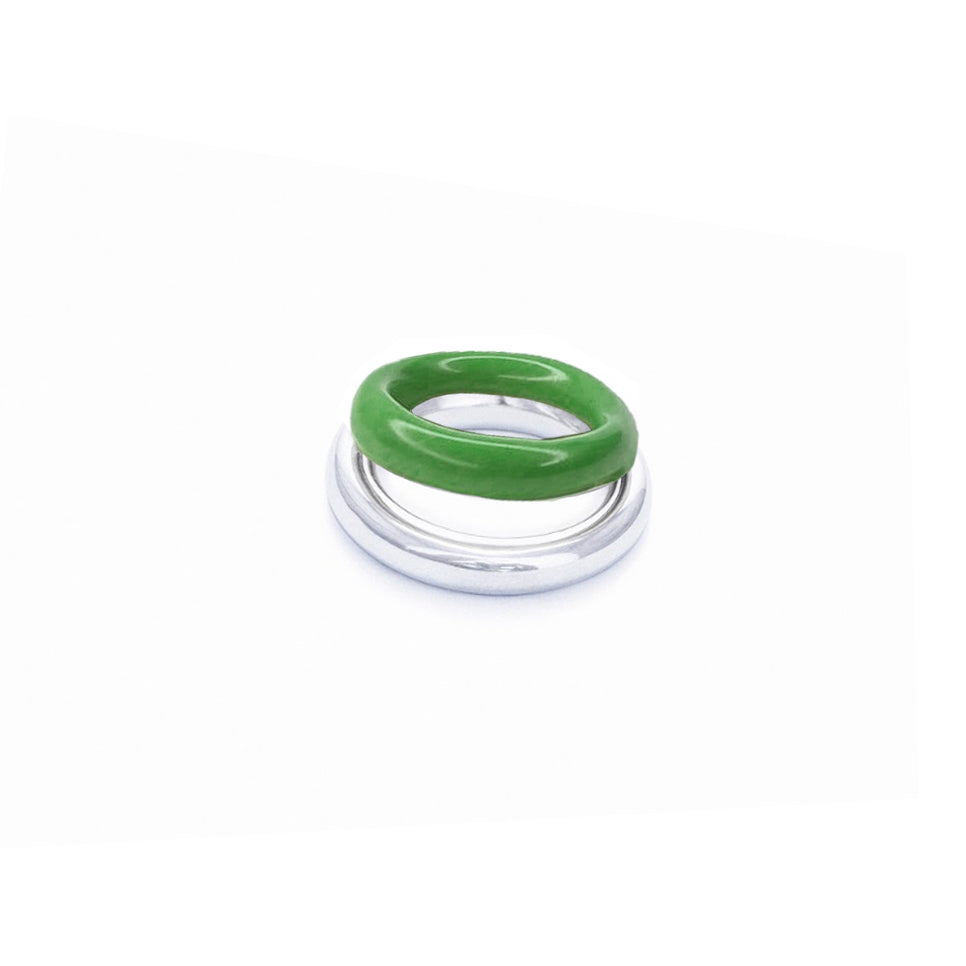 Charlotte color ring silver