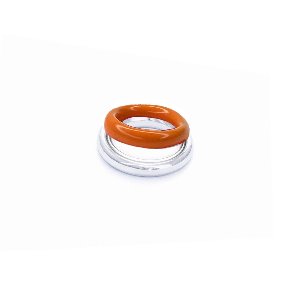 Charlotte color ring silver