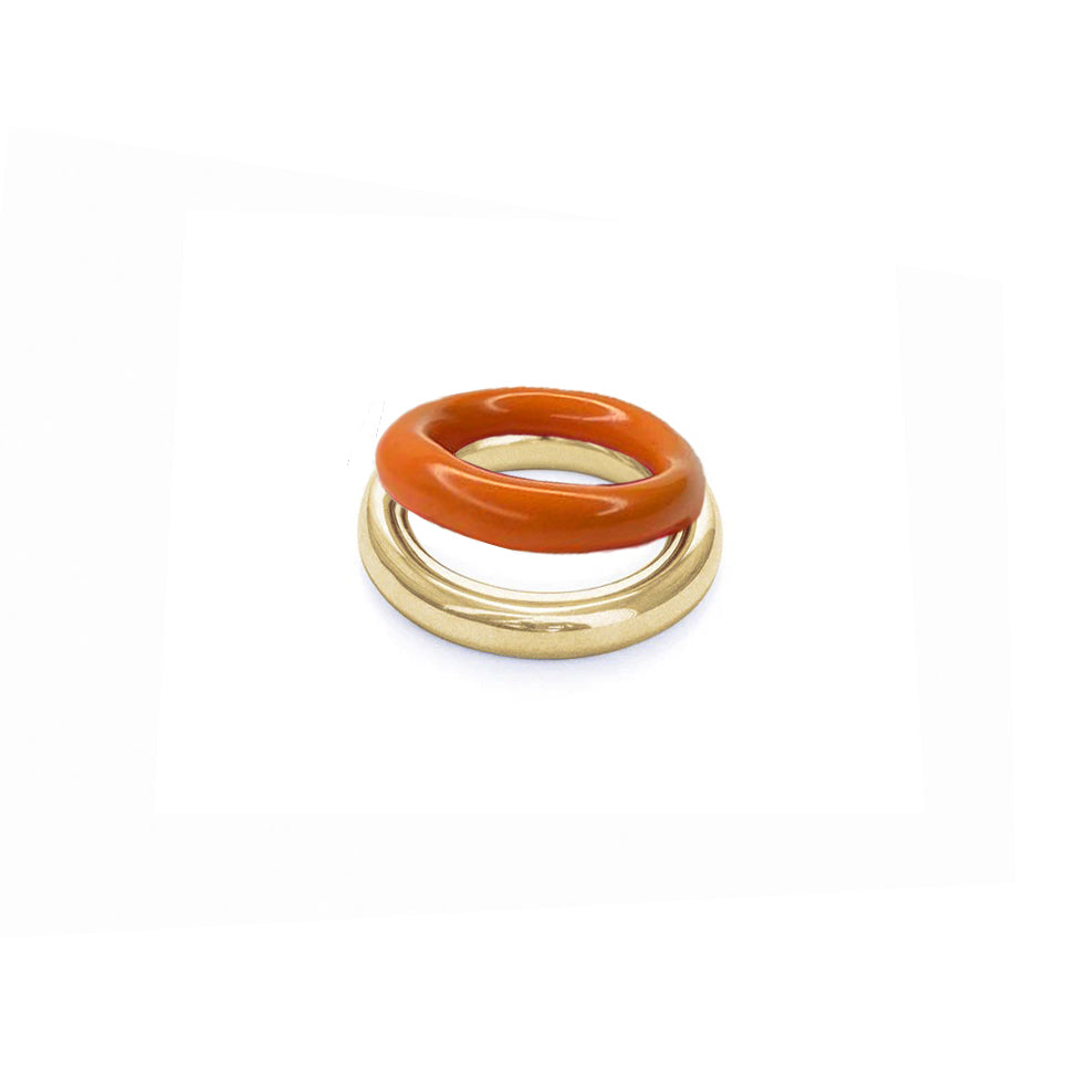 Color charlotte ring vermail