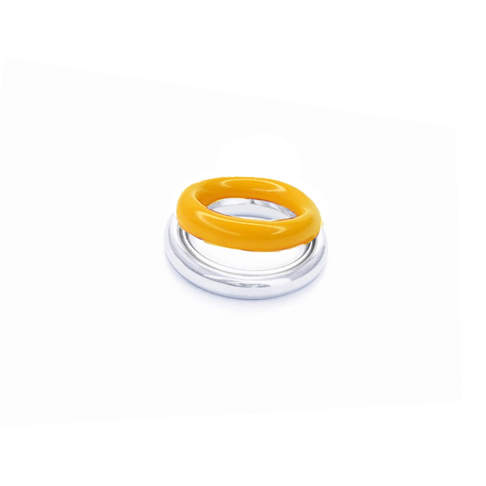 Charlotte color ring silver