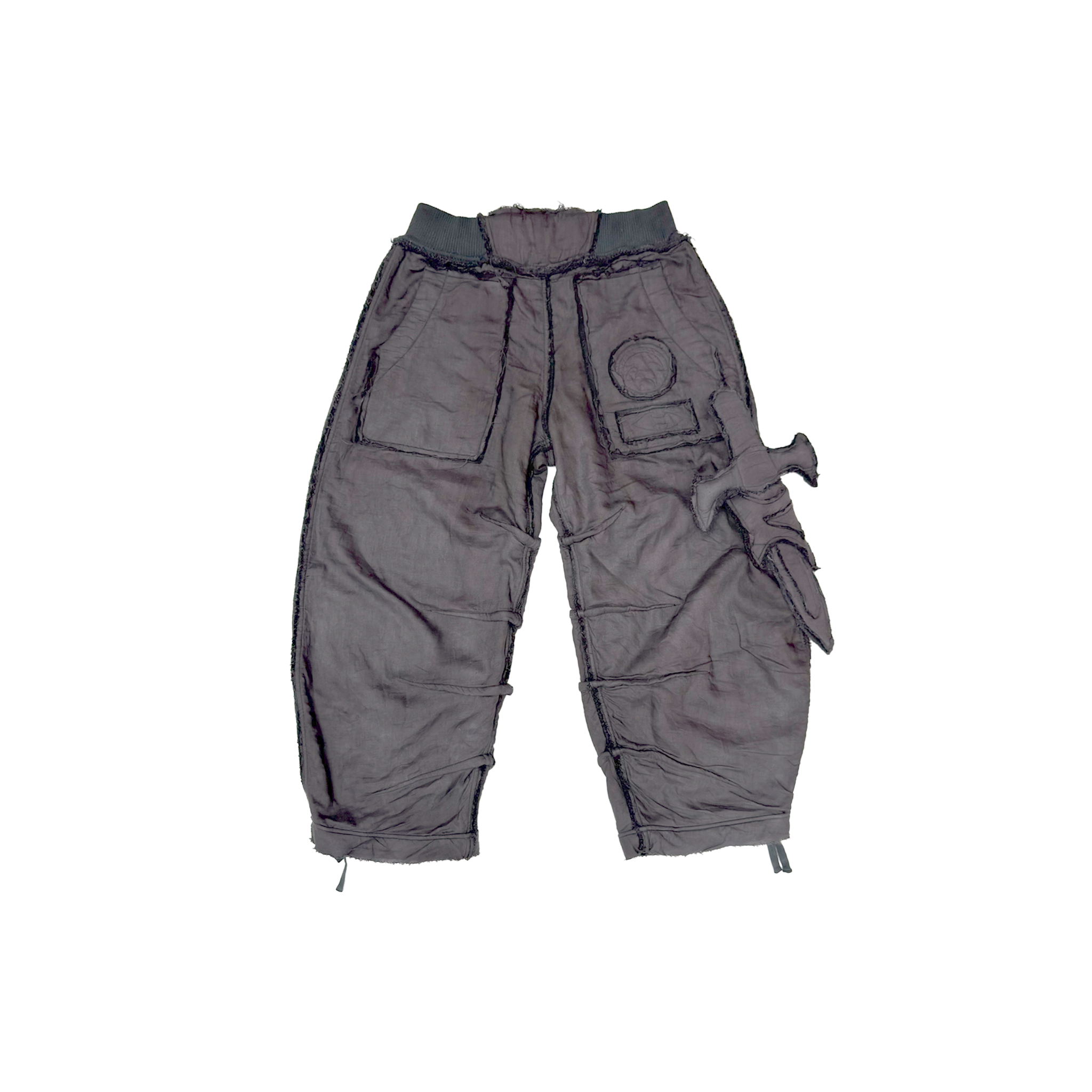 Mourning army track pant - cool grey