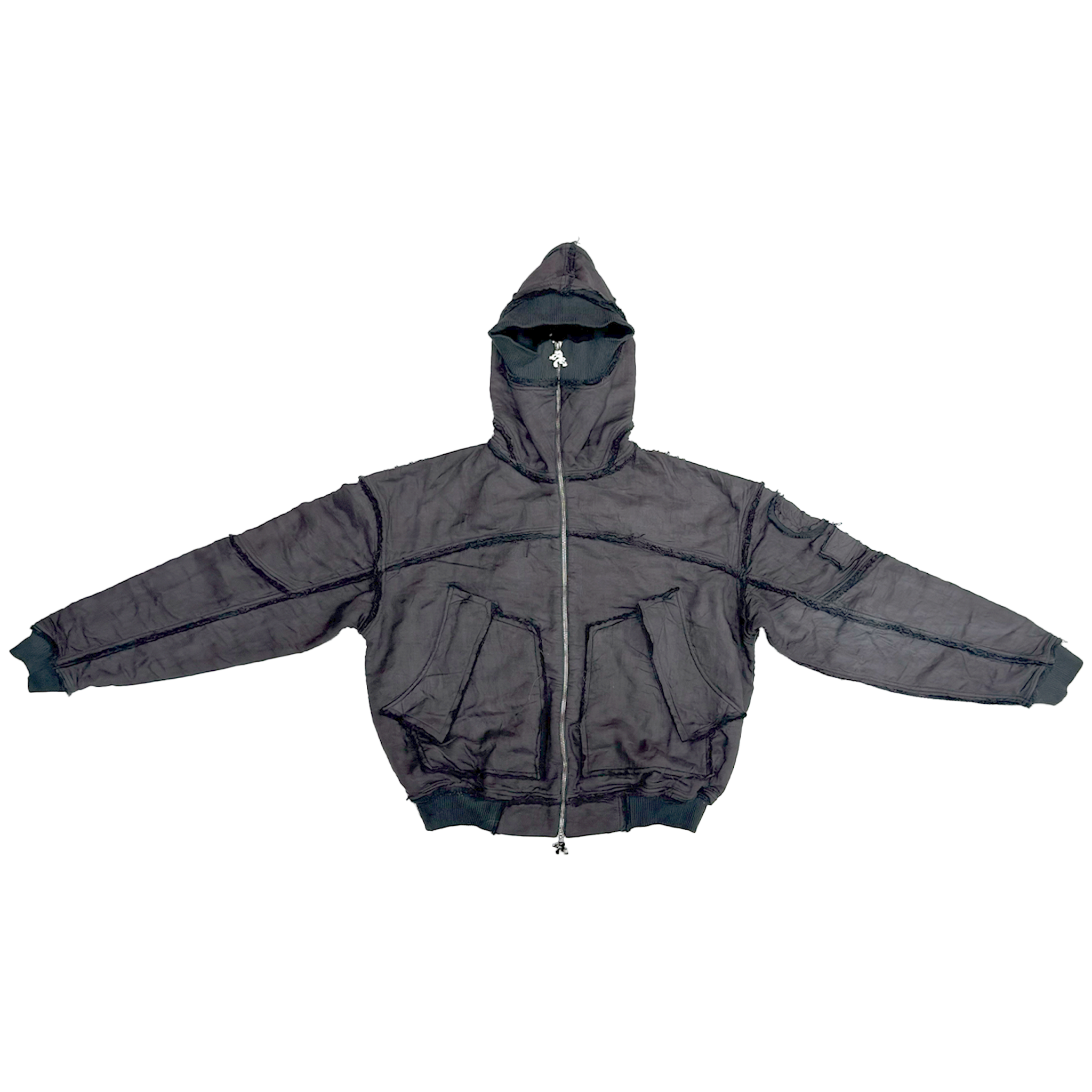 Mourning army hoodie - cool grey