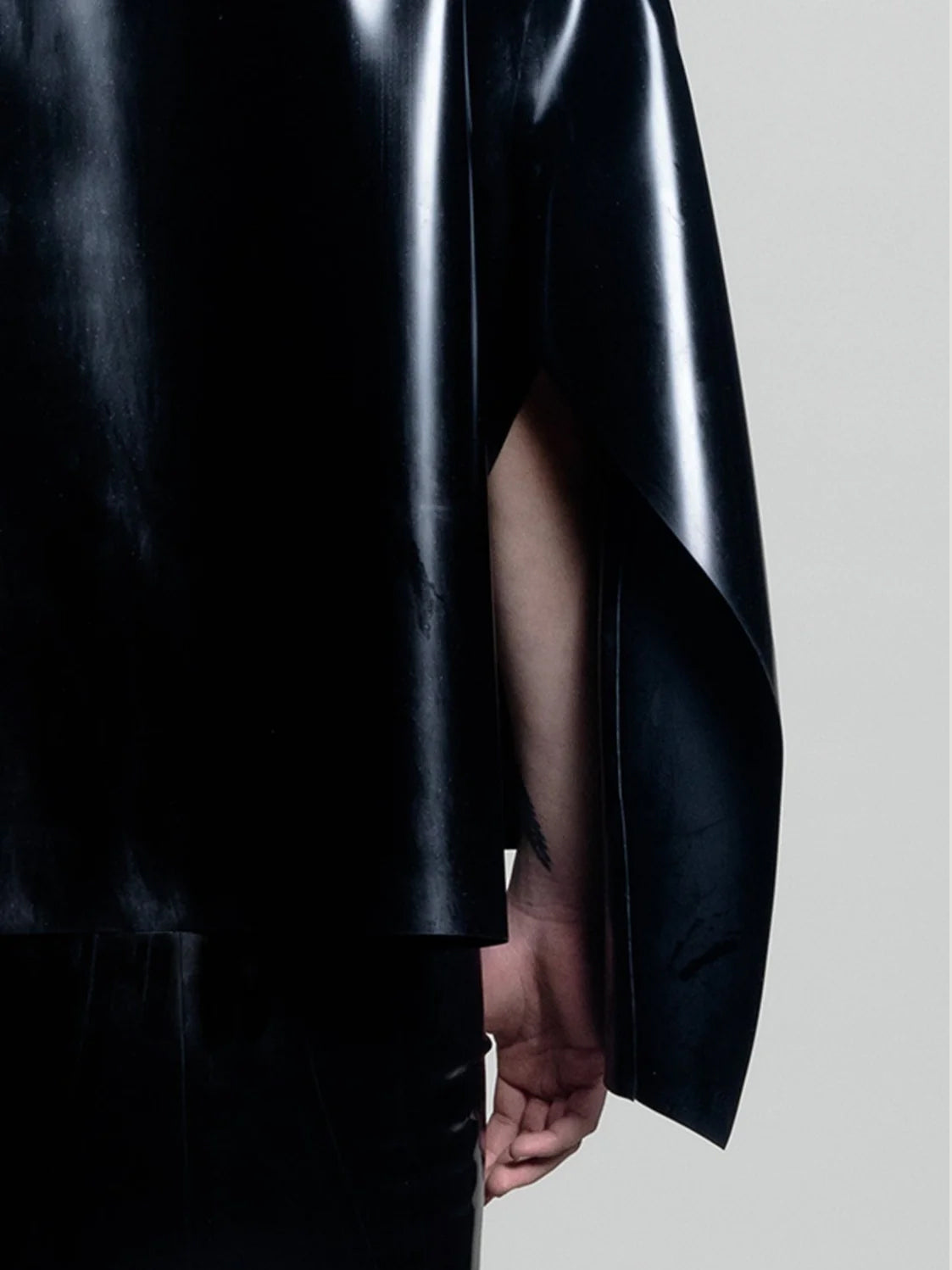 Latex cape
