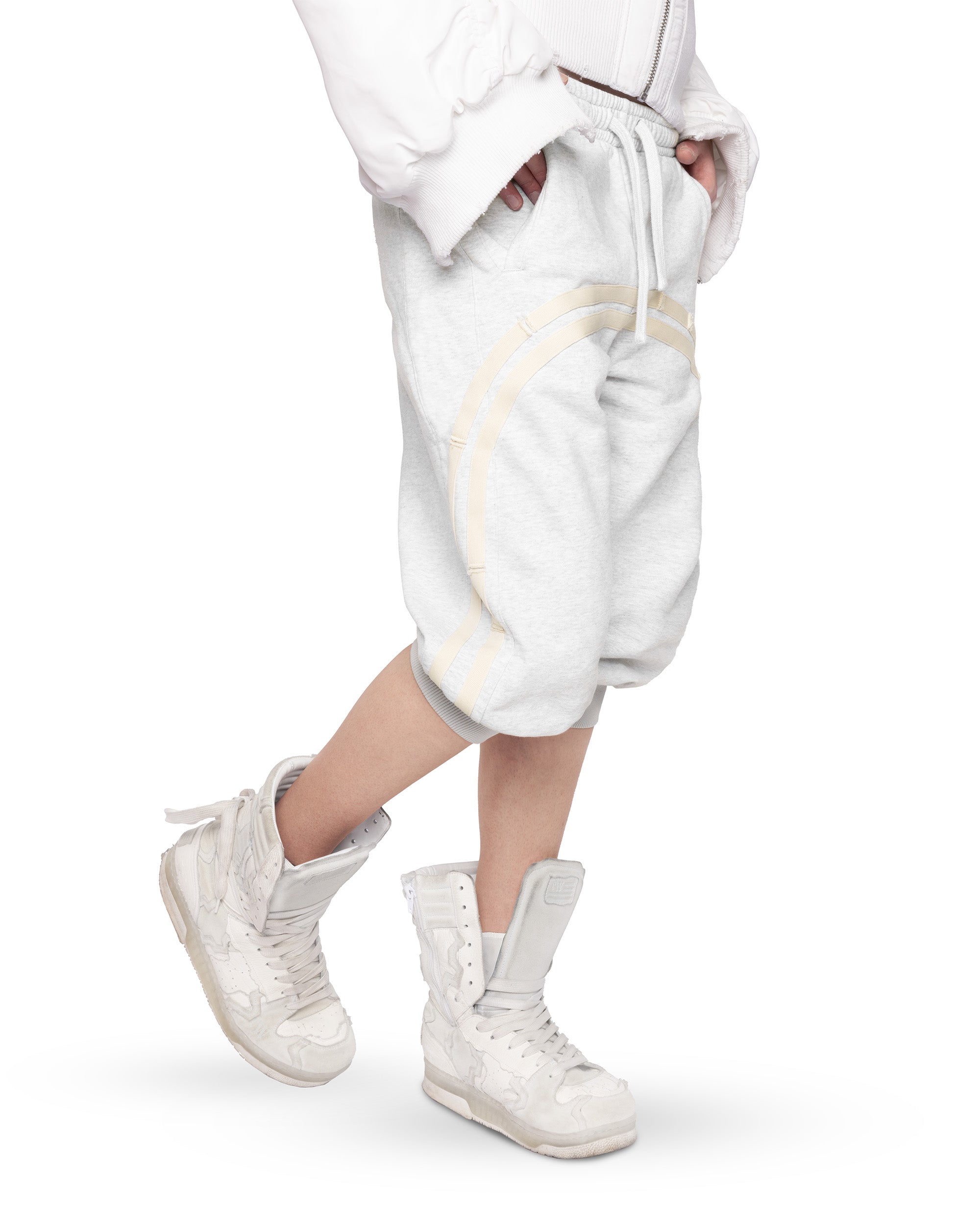 Track capri sweatpants