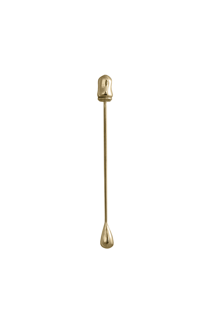 Molten earring & bar drop