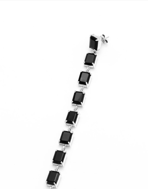 Multi studs onix earring