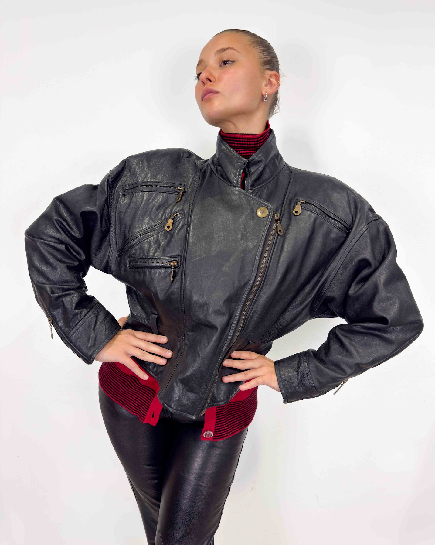 The bonnie leather jacket