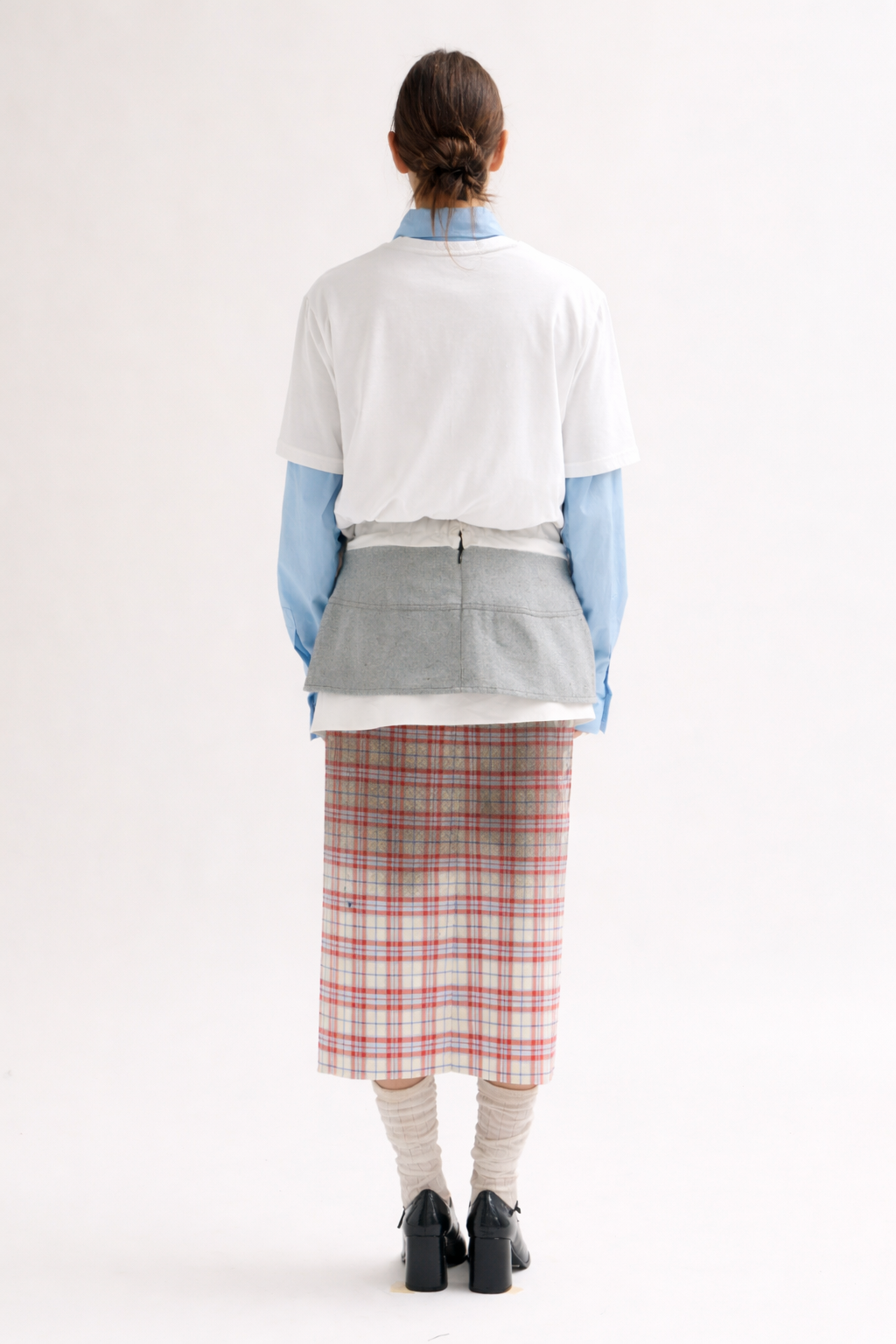 T-shirt con camicia integrata rambaldi is for libertines